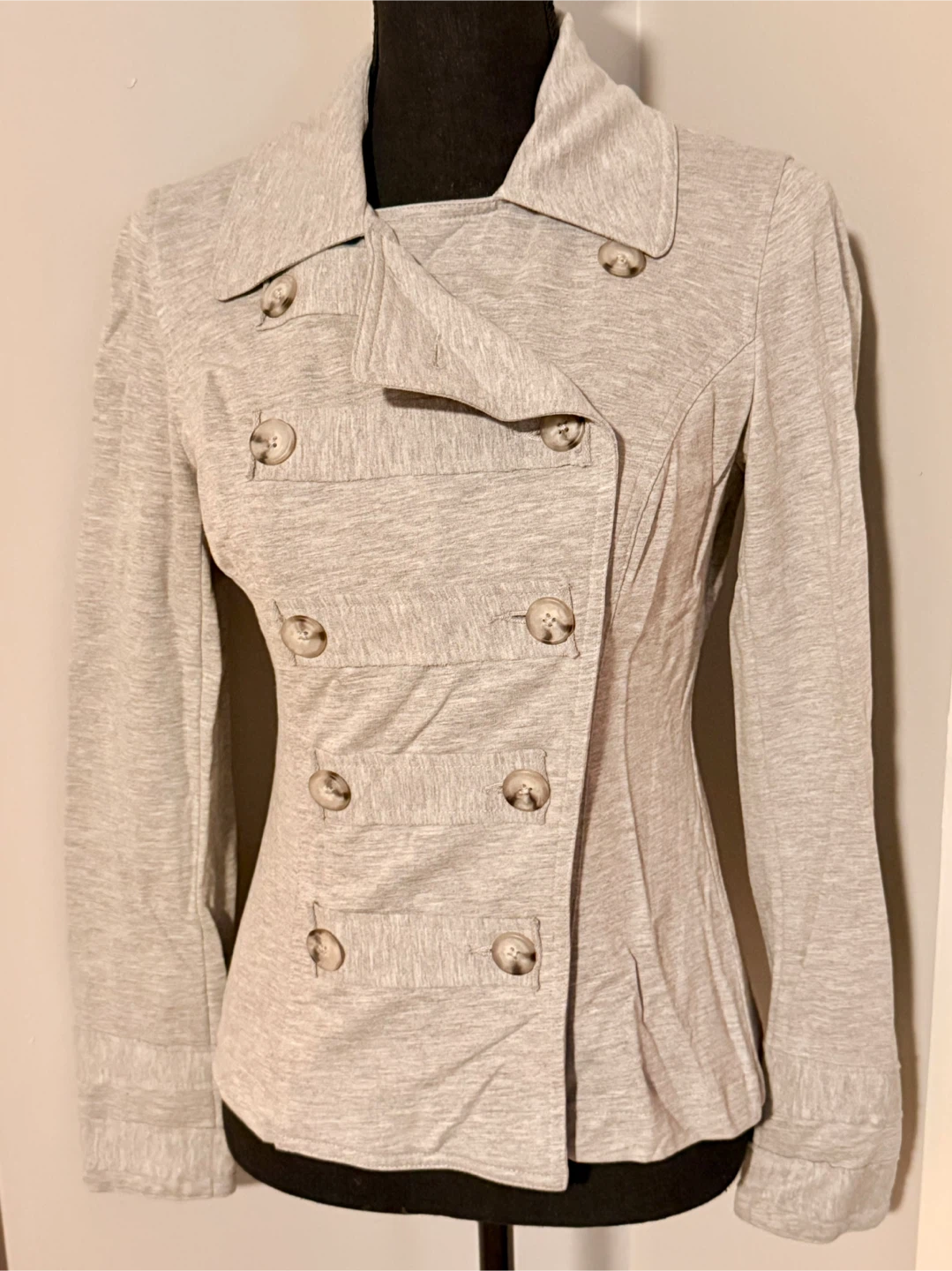 Cabi XS Gray ‘Good to Go ‘ Military style Jacket - photo 2