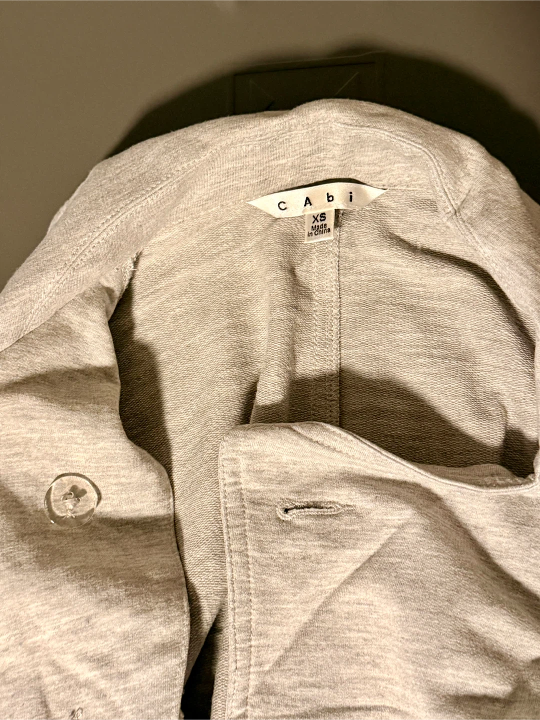 Cabi XS Gray ‘Good to Go ‘ Military style Jacket - photo 5