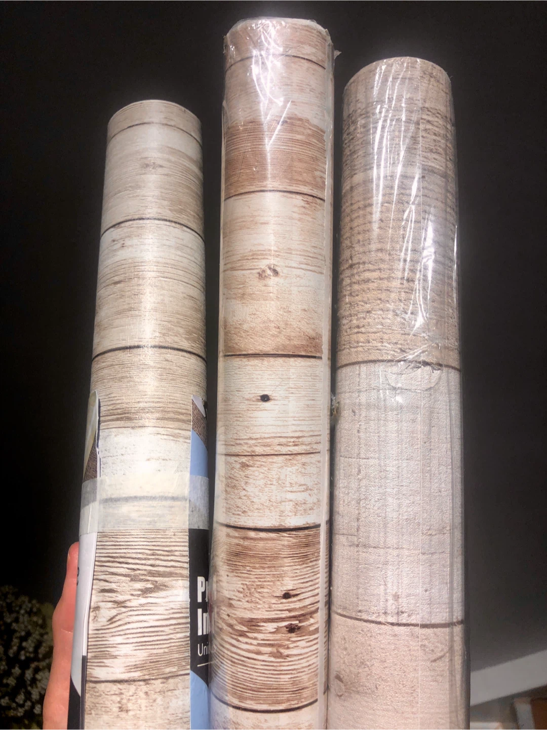 Wood looks wallpaper rolls