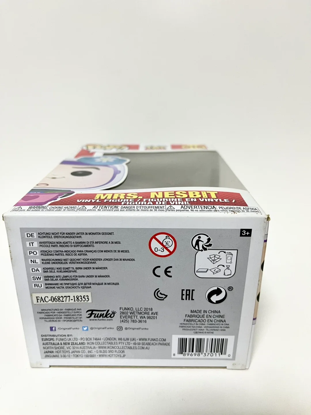 Funko Pop! Disney Pixar Toy Story - Mrs. Nesbit #518 image indicator(5)