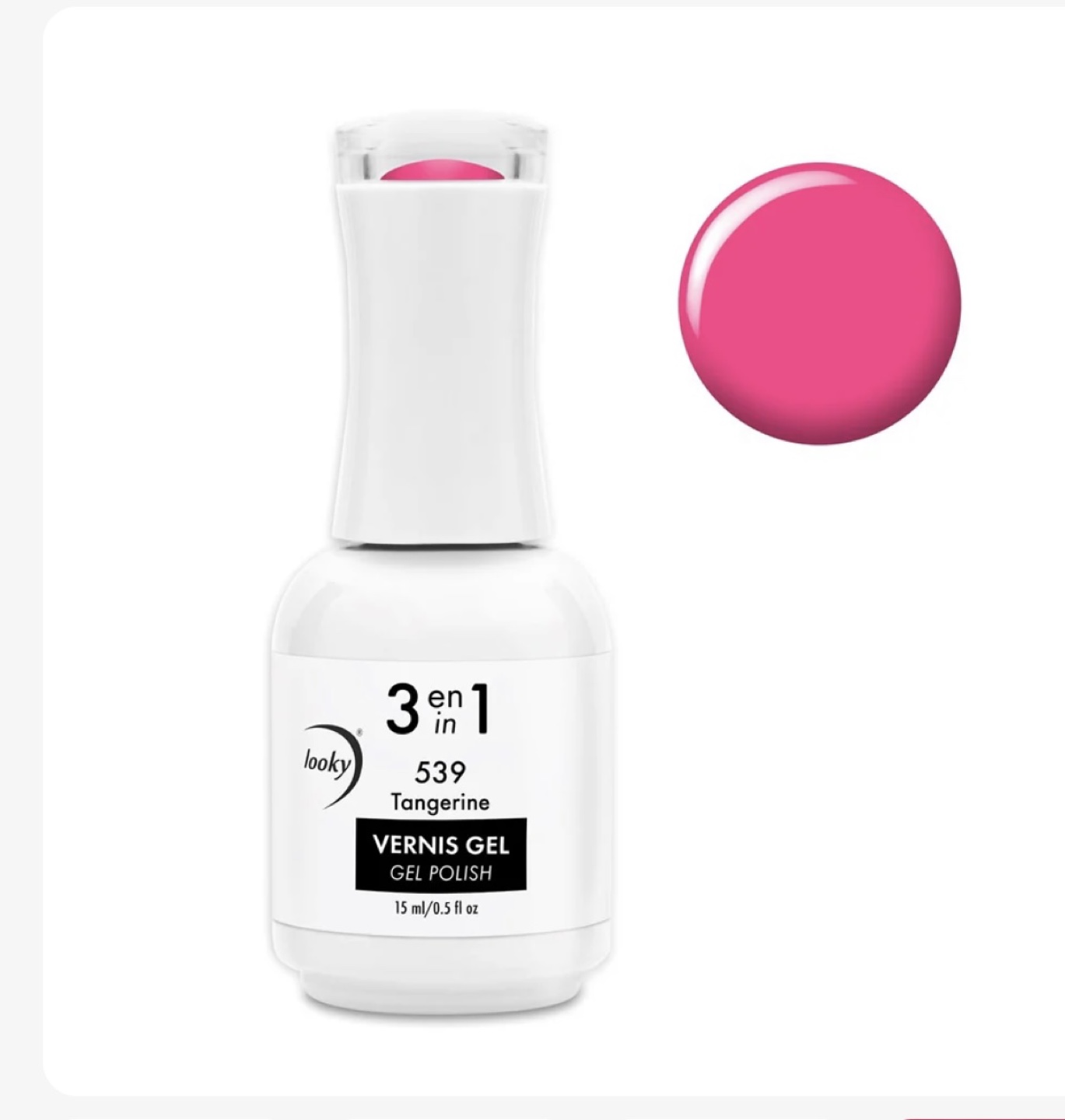 Looky 539 Tangerine 3-in-1 Gel Polish