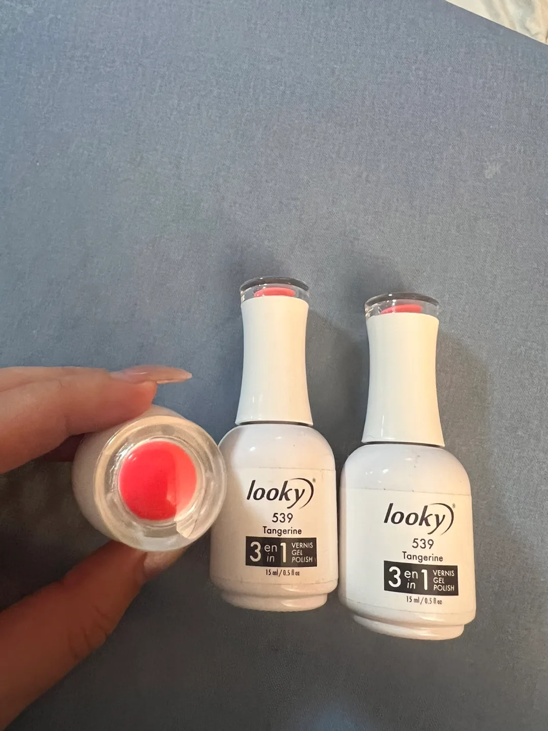 Looky 539 Tangerine 3-in-1 Gel Polish image indicator(4)