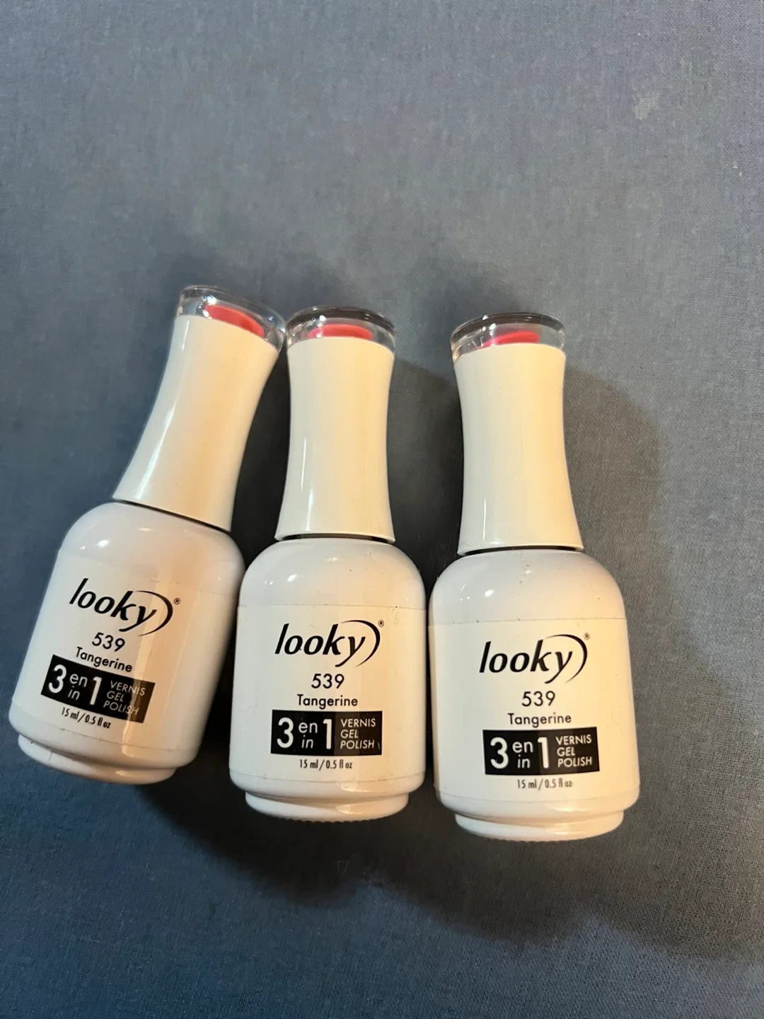 Looky 539 Tangerine 3-in-1 Gel Polish image indicator(3)