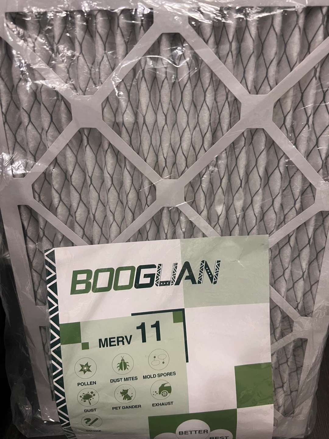 New BOOGLAN 14x20x1 MERV 11 Furnace Filters 6-Pack