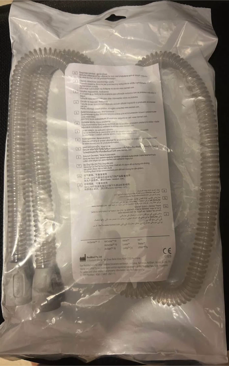 ResMed SlimLine Tubing REF 36810 - New in Package