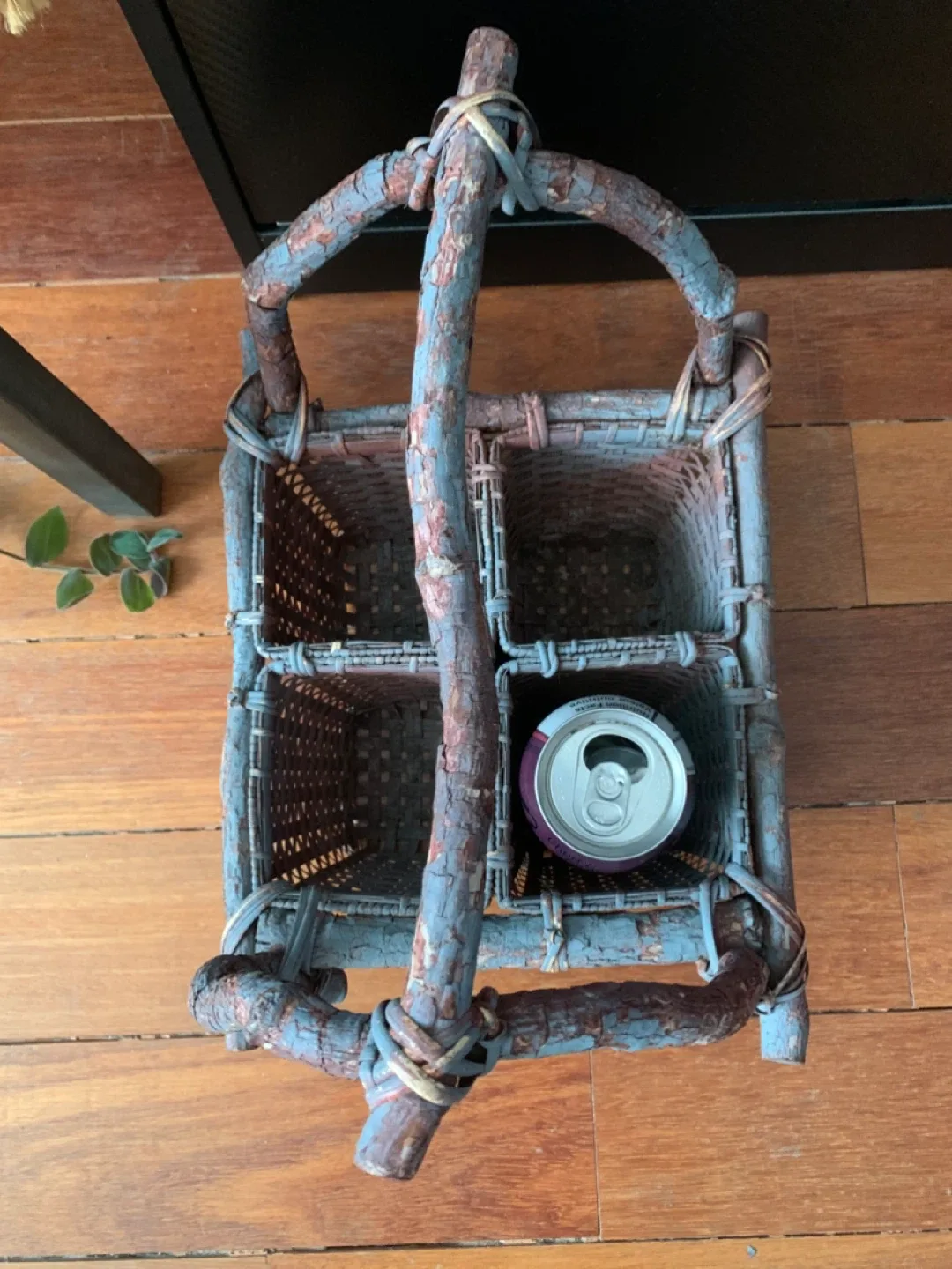 Rustic Wicker Basket 🥕 image indicator(3)