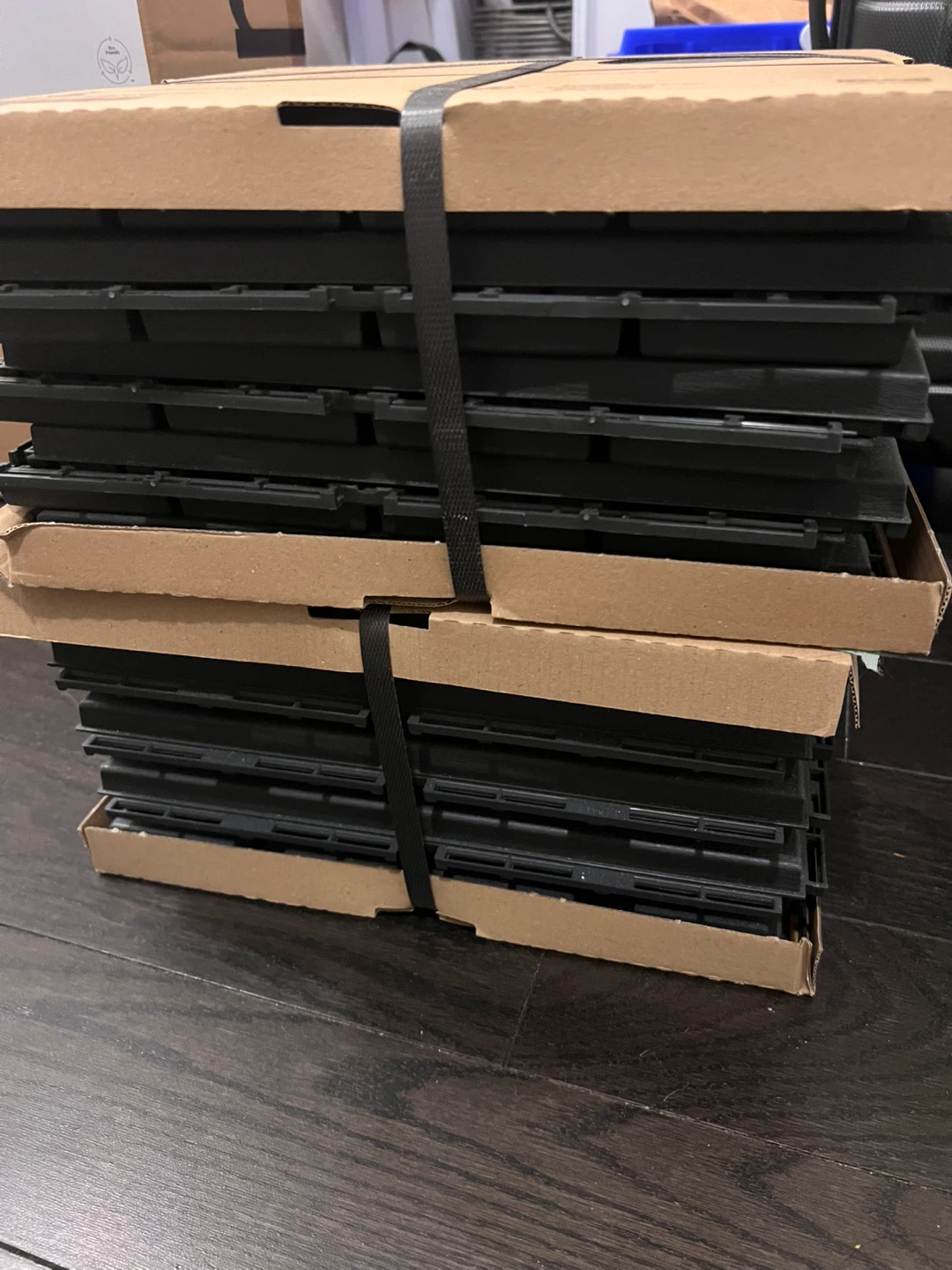 IKEA RUNNEN Decking, Dark Gray, 9 sq feet - photo 2