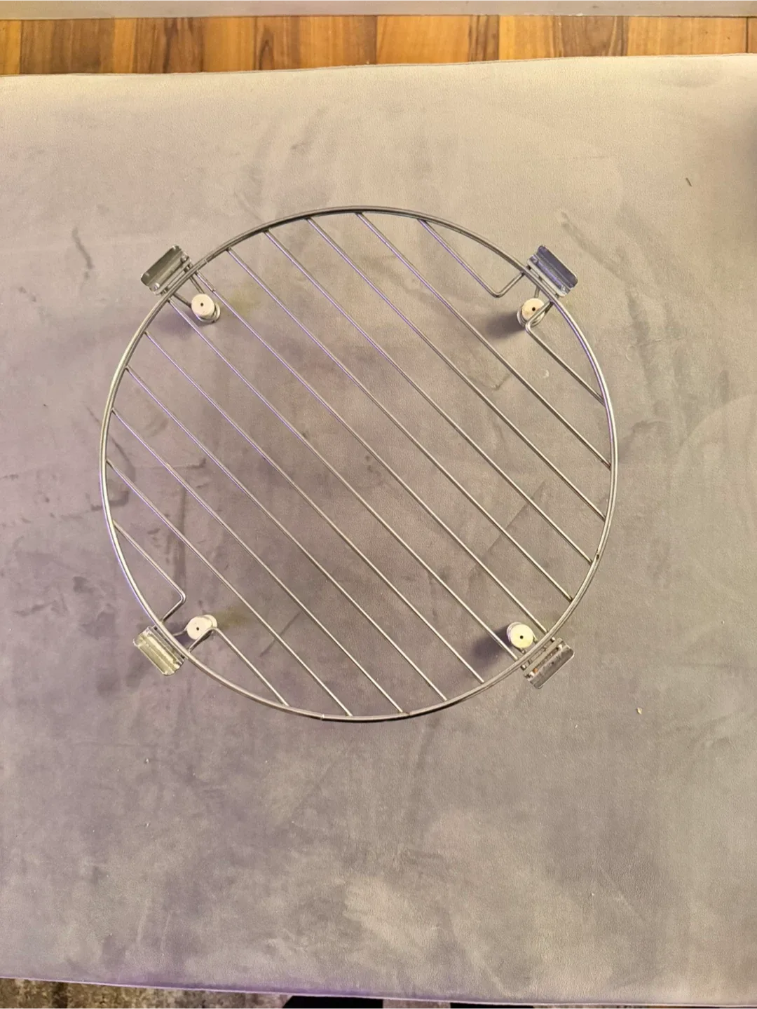 Two Round Stainless Microwave Baking Racks image indicator(6)