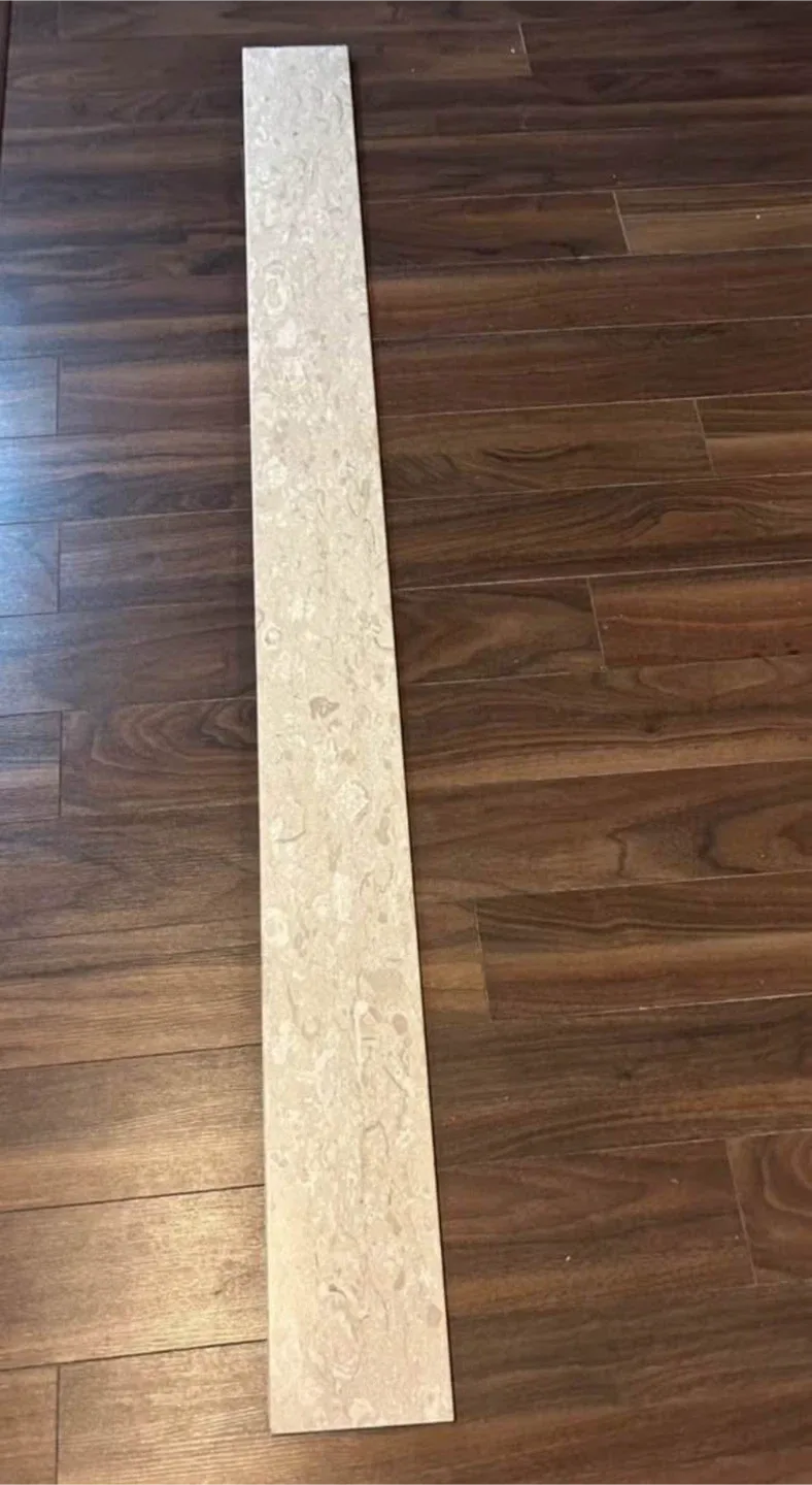 Tile edging Length r68” Width 6” thickness 1/2” thumbnail