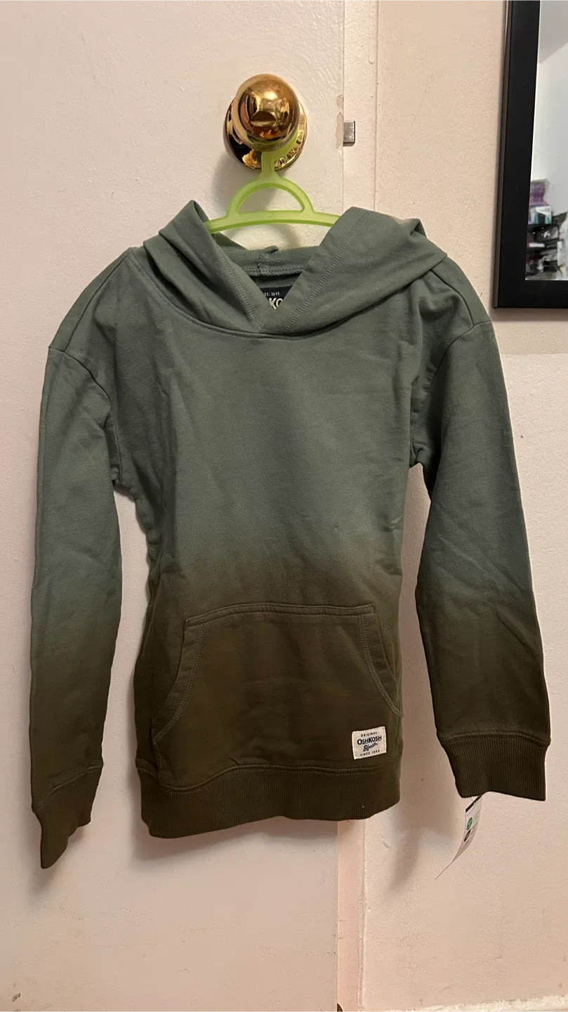 2 pcs Gap Kids Dinosaur Tee & OshKosh Hoodie - Size 6 thumbnail