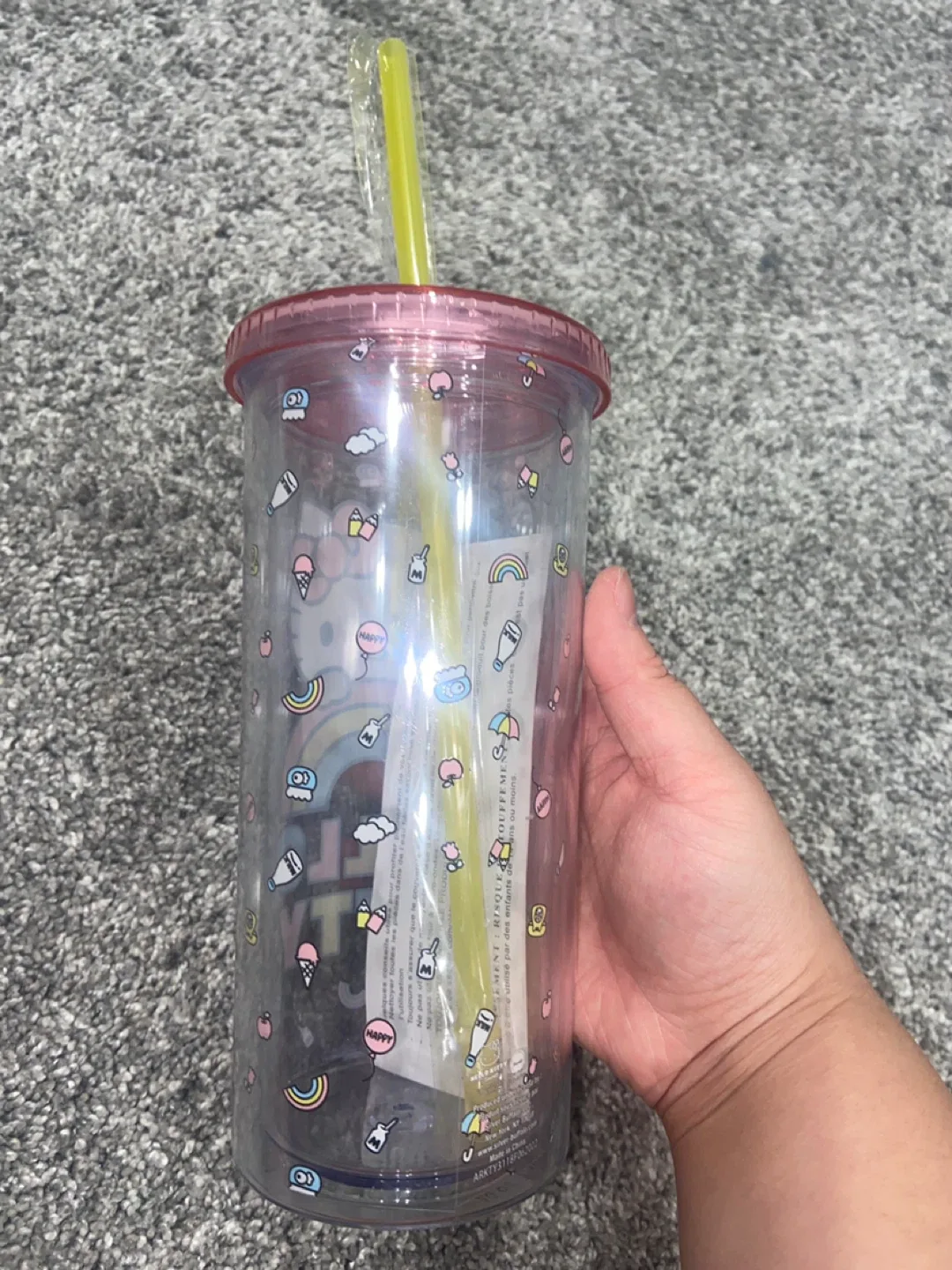 Hello Kitty Tumbler with Straw image indicator(2)