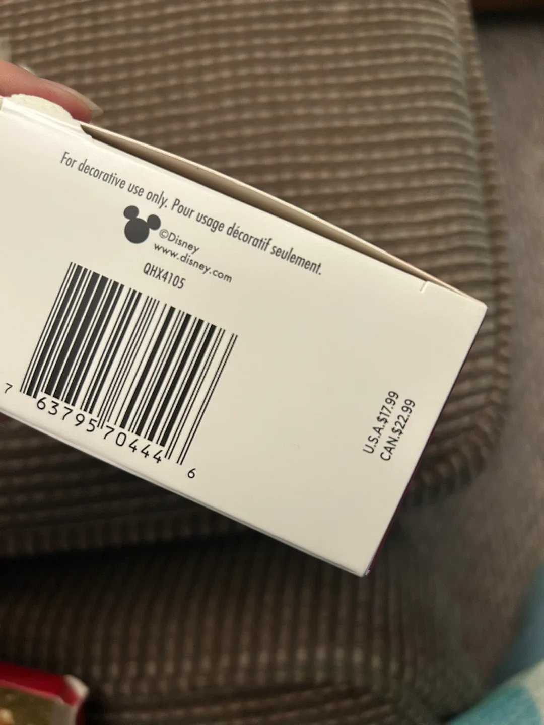 Disney Mickey Mouse "On Top of the World" Ornament image indicator(4)