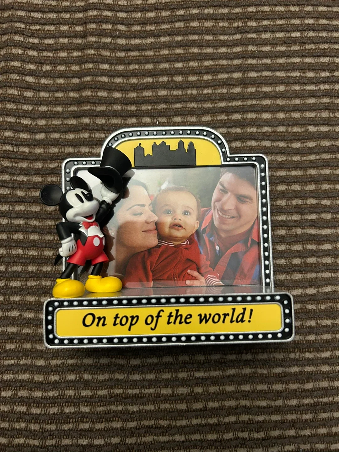 Disney Mickey Mouse "On Top of the World" Ornament image indicator(3)