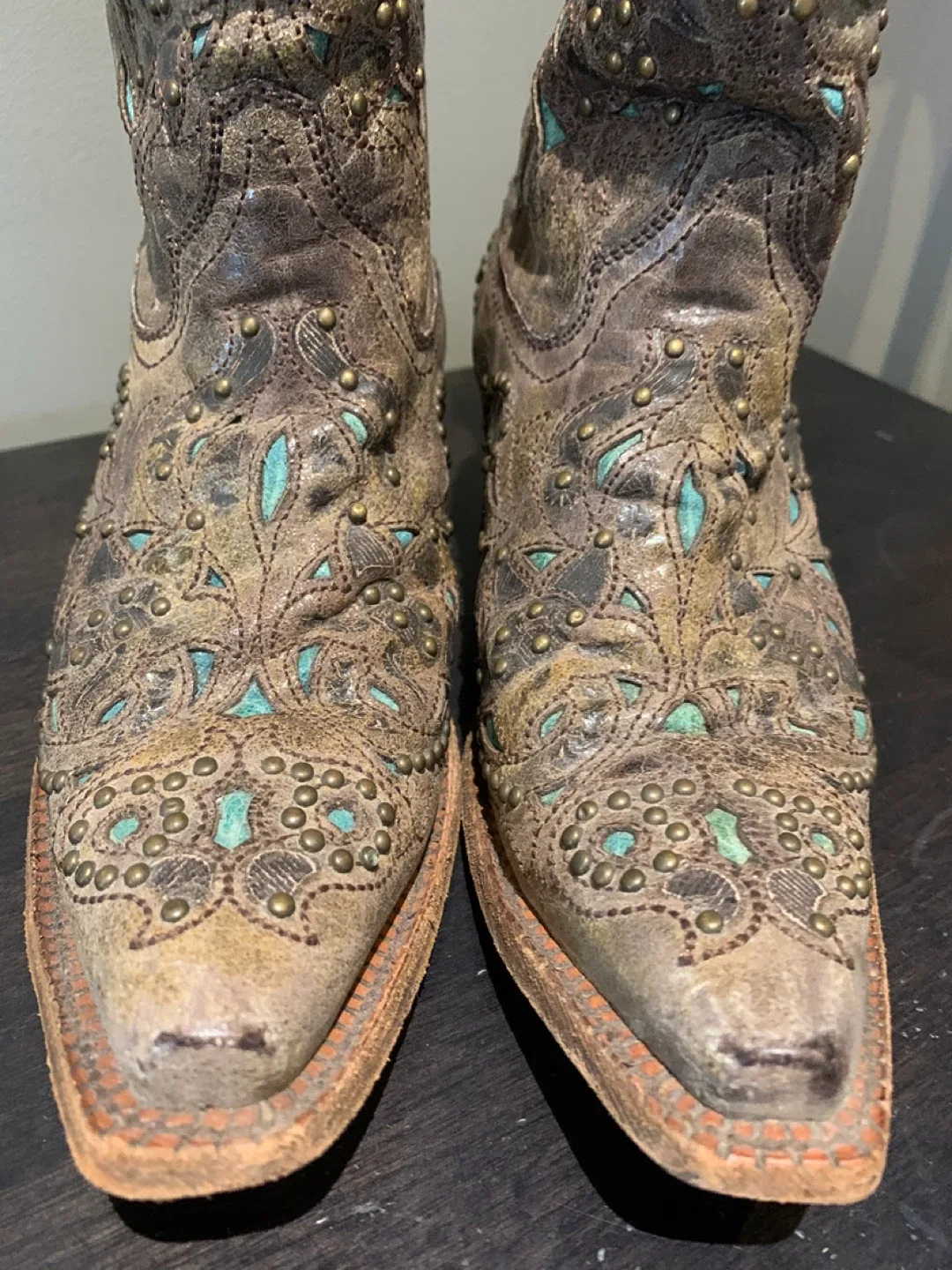 Corral Vintage Cowboy Boots - Size 6.5 image indicator(2)