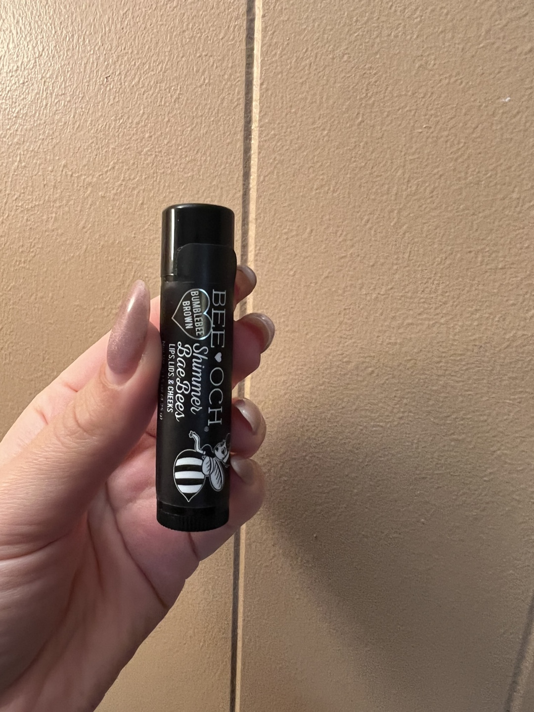 BEE-OCH Bumblebee Brown Shimmer BaeBees Lip Balm