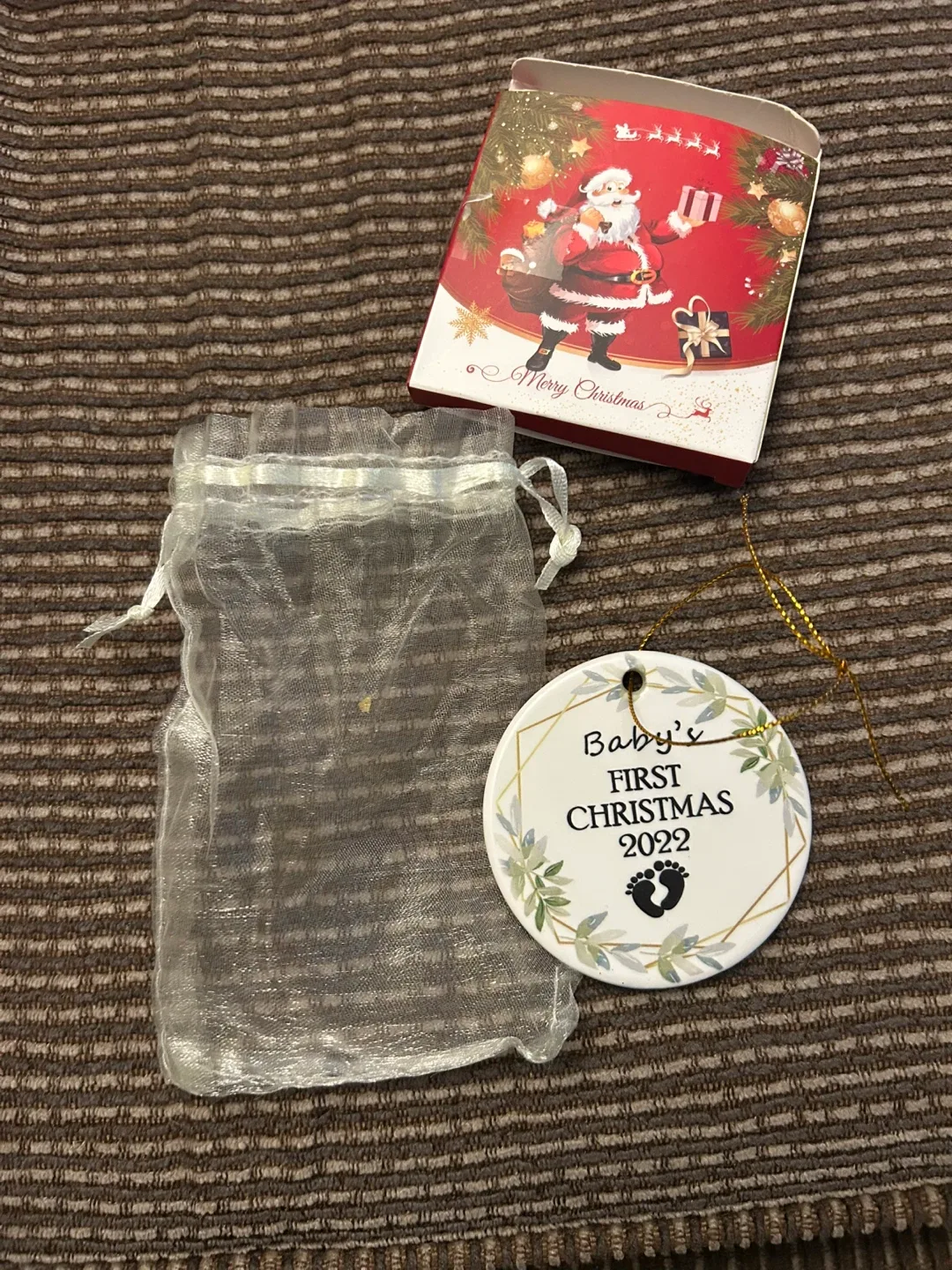 Baby's First Christmas 2022 Ornament image indicator(2)