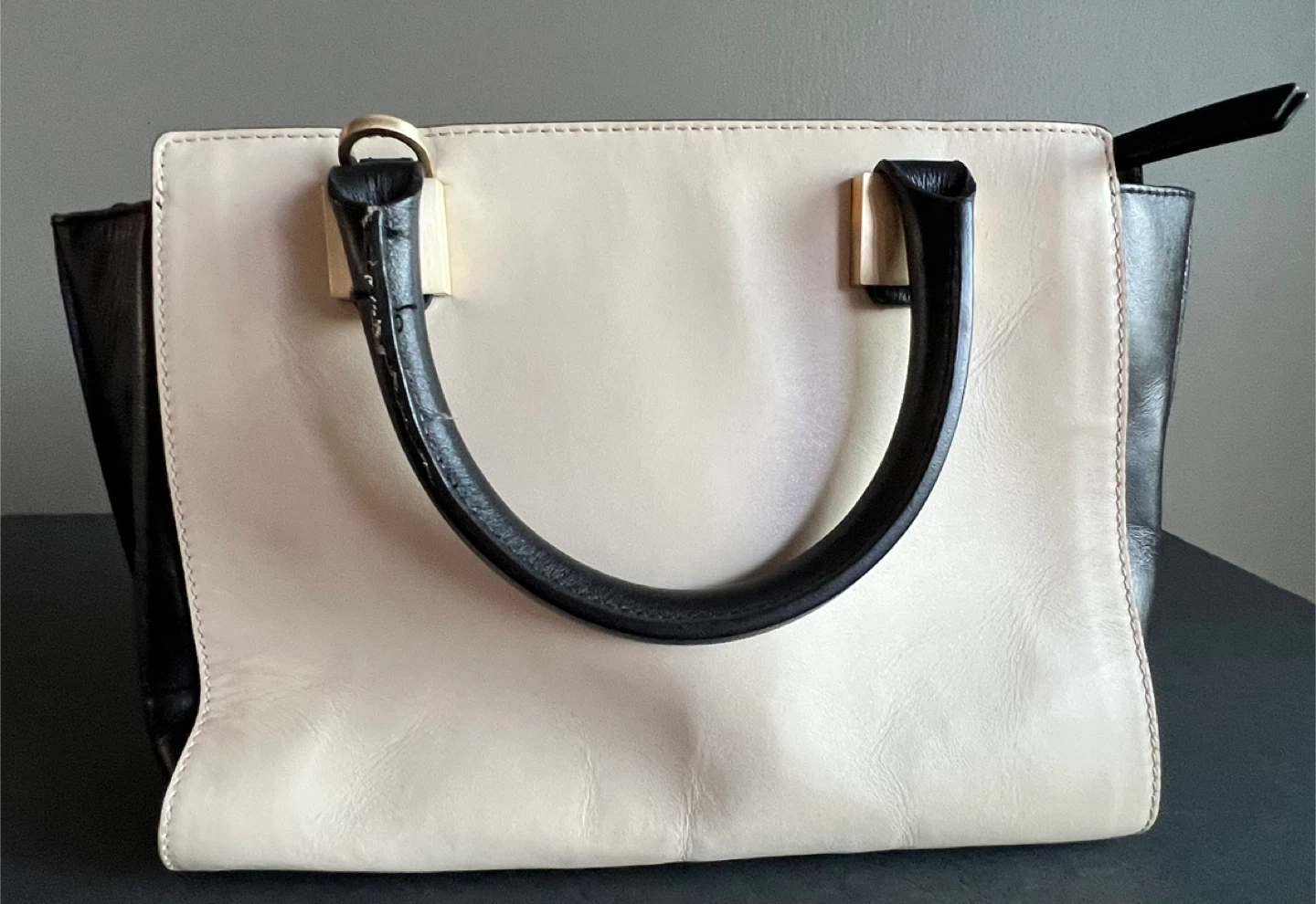 & Other Stories Colorblock Leather Bag 🥕 - photo 5