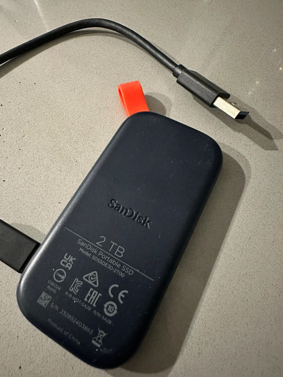 SanDisk 2TB Portable SSD - Like New! - photo 2