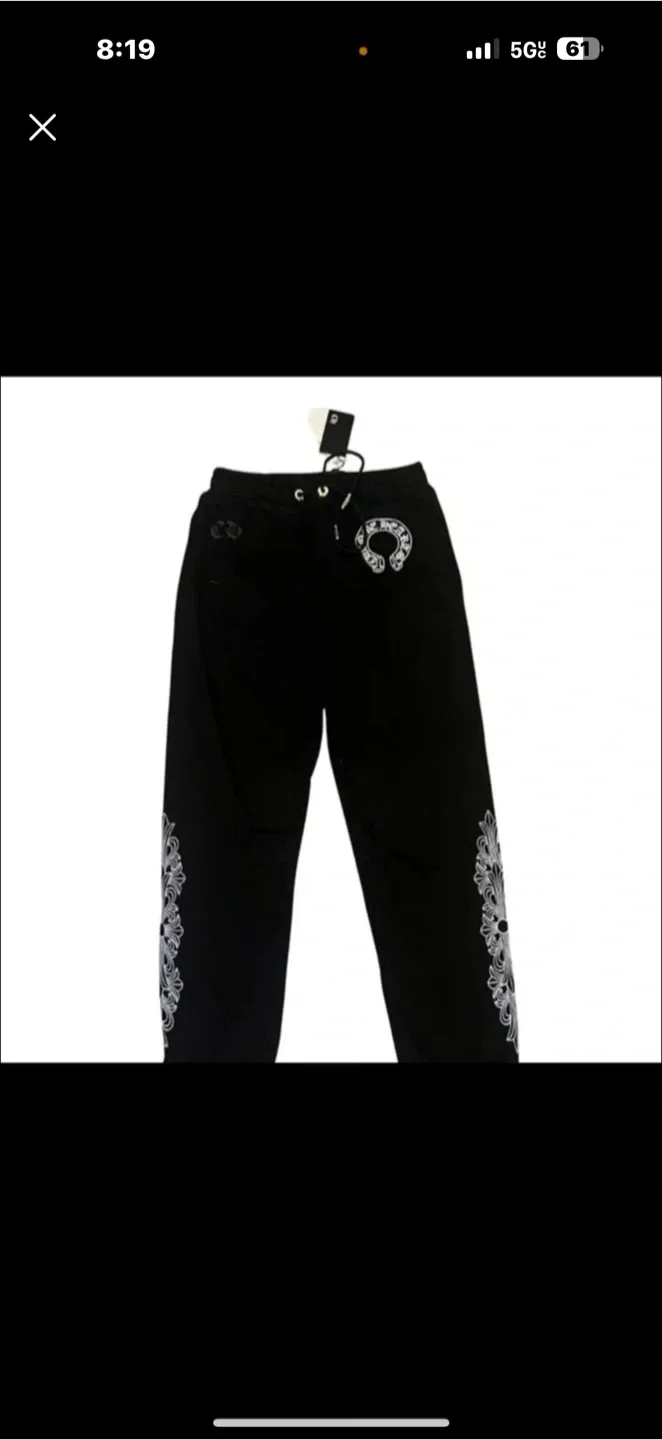 Chrome Hearts Black Sweatpants thumbnail