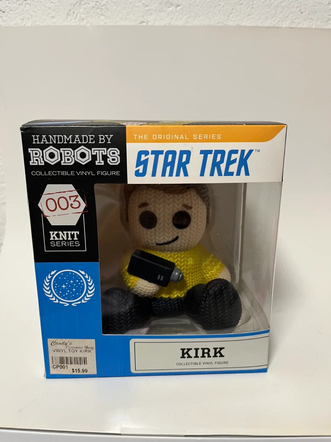 Star Trek Kirk Vinyl Figure by Robots thumbnail