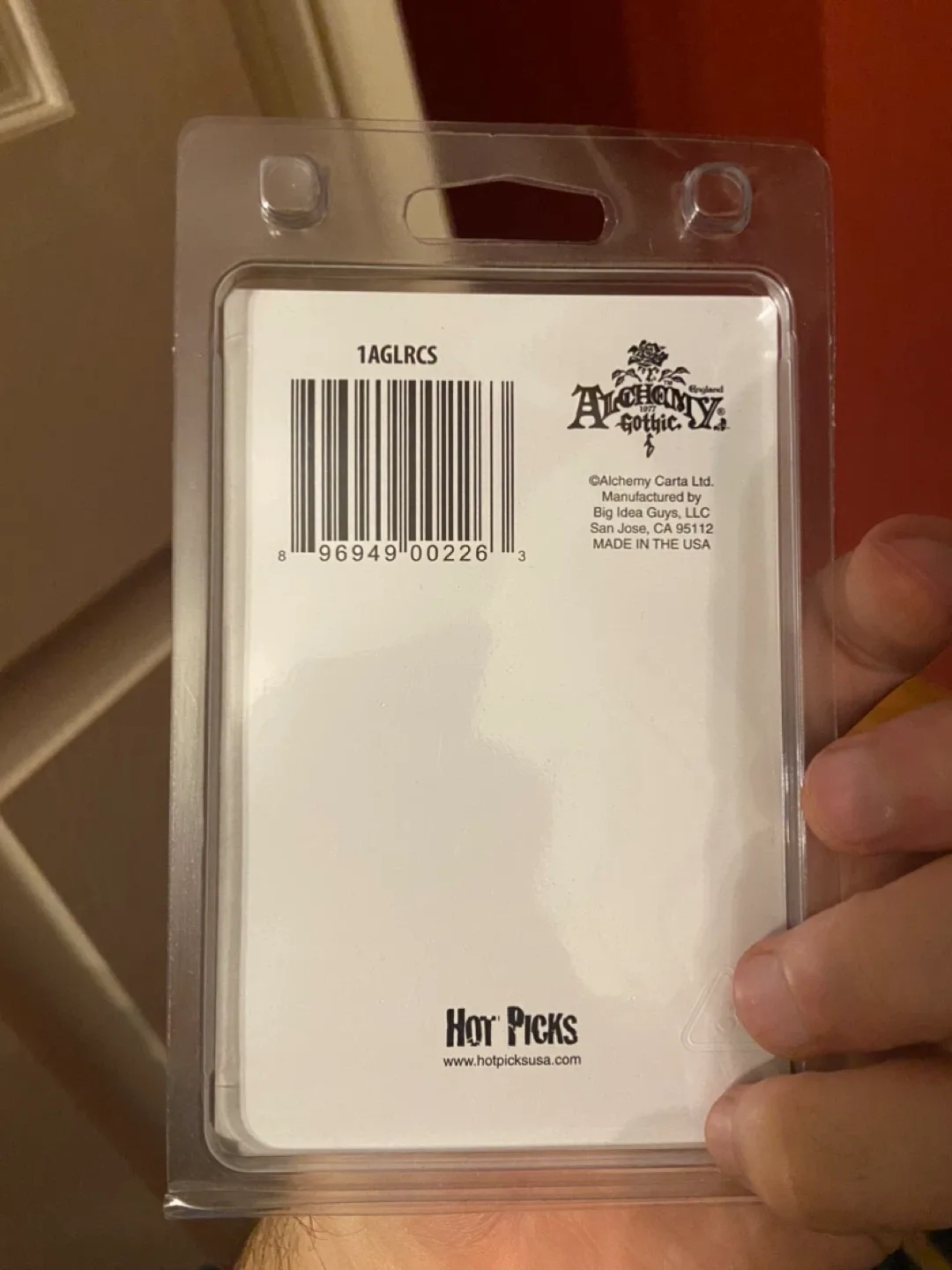 Alchemy Gothic Collectible Guitar Picks - Set of 6 image indicator(6)