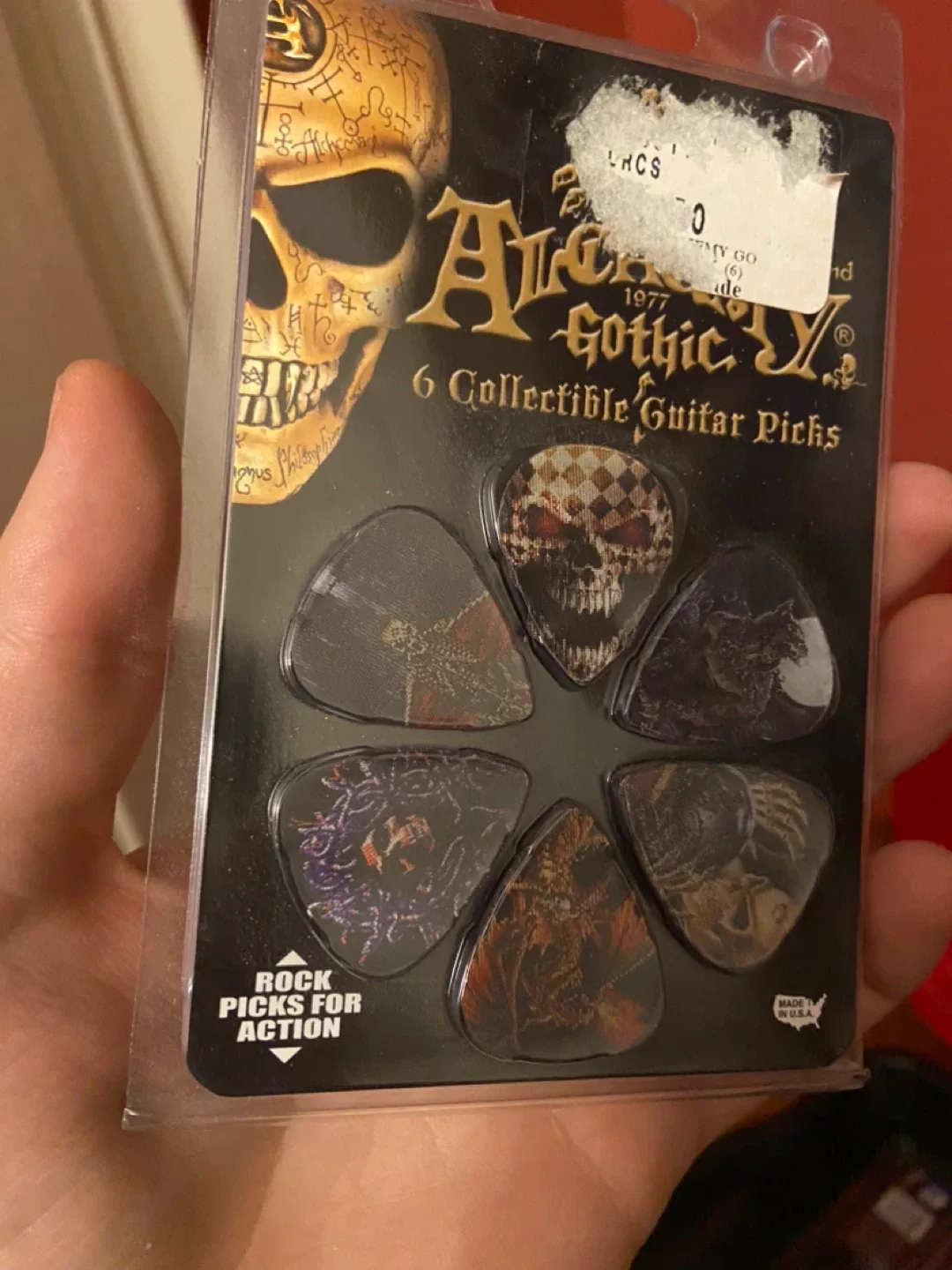 Alchemy Gothic Collectible Guitar Picks - Set of 6 image indicator(2)