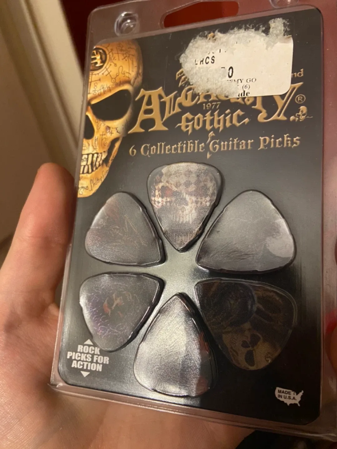 Alchemy Gothic Collectible Guitar Picks - Set of 6 image indicator(4)