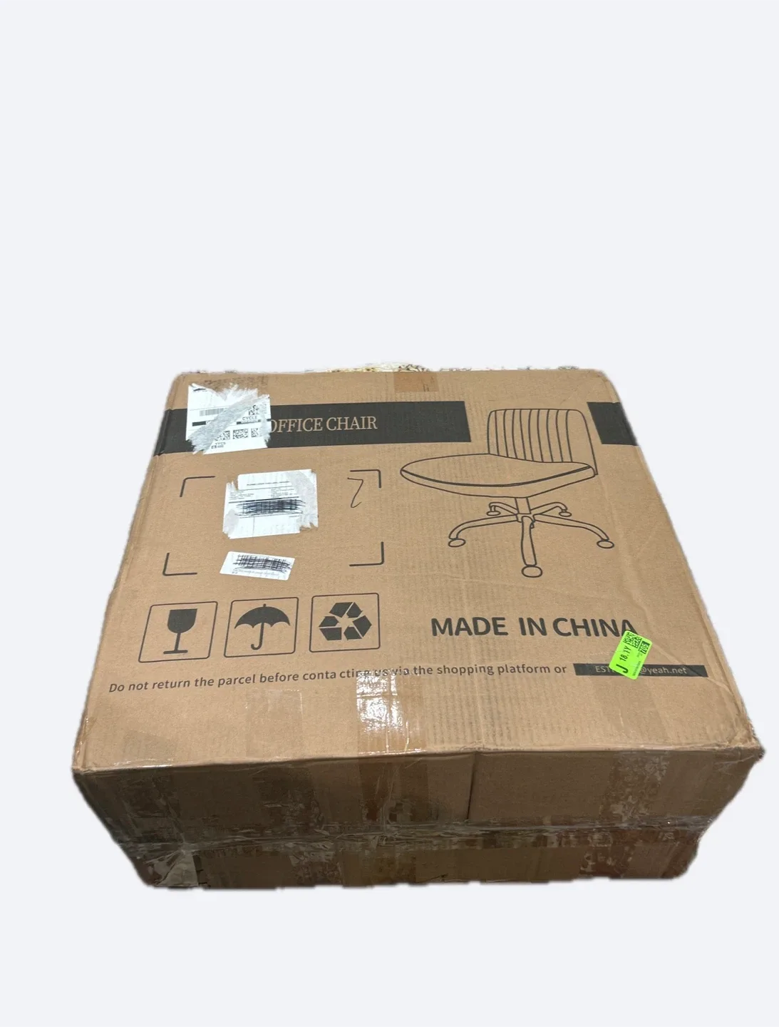 Grey Adjustable Office Desk Chair image indicator(7)