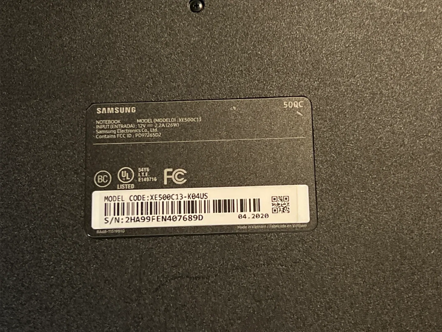 Samsung Chromebook XE500C13 image indicator(2)