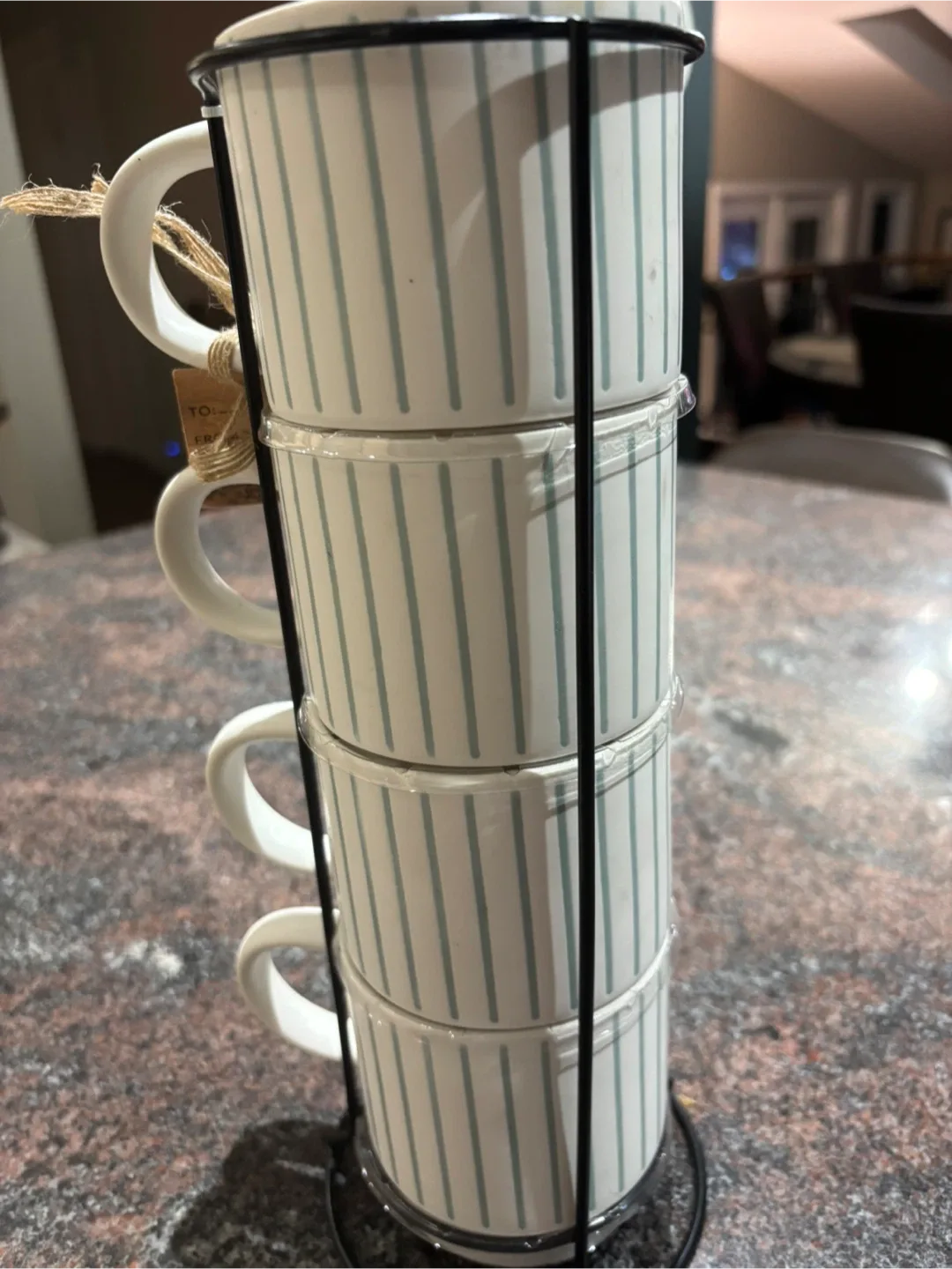 TOLMIE Stackable Mugs with Stand - Set of 4 thumbnail