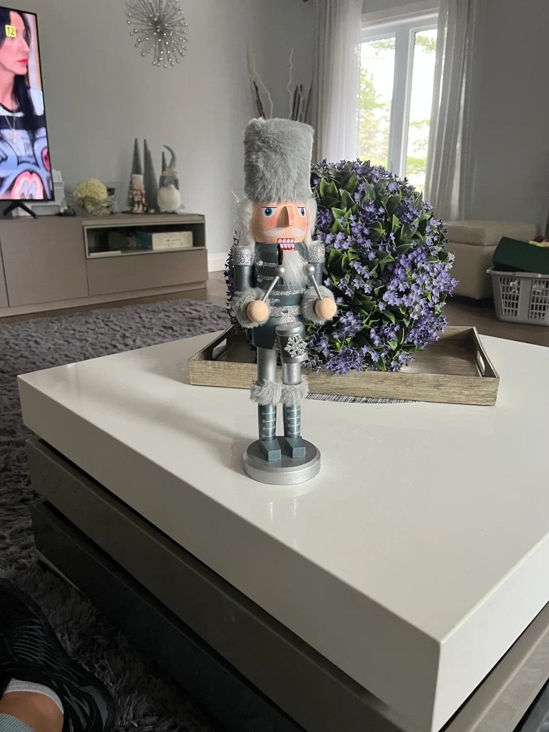 Bouclair Nutcracker 35cm Blue image indicator(4)