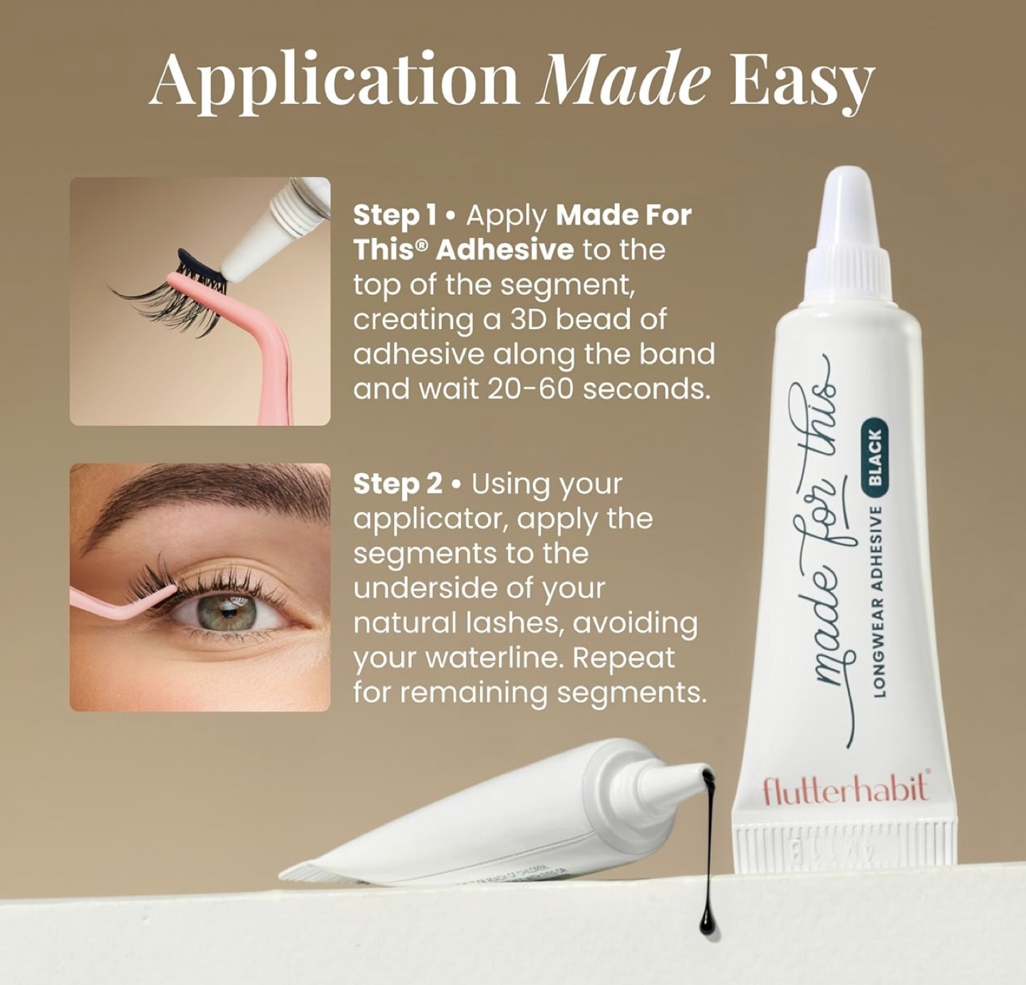 Flutterhabit Made For This Lash Adhesive - photo 4