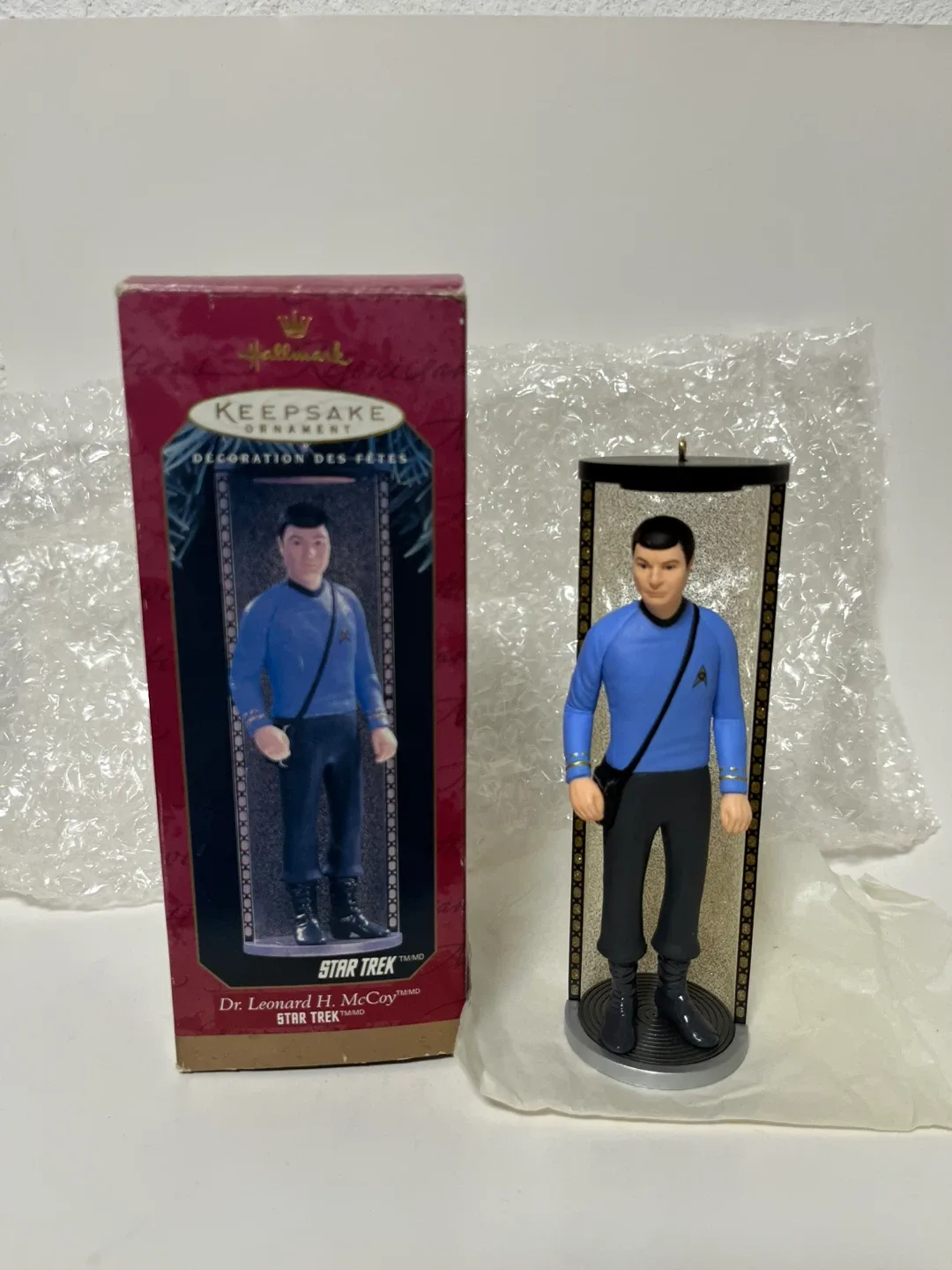 Hallmark Keepsake Star Trek Dr. Leonard H. McCoy Ornament thumbnail