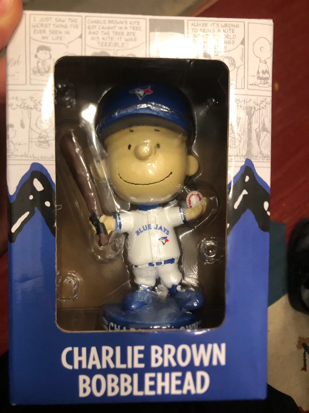 Peanuts Charlie Brown Blue Jays Bobblehead