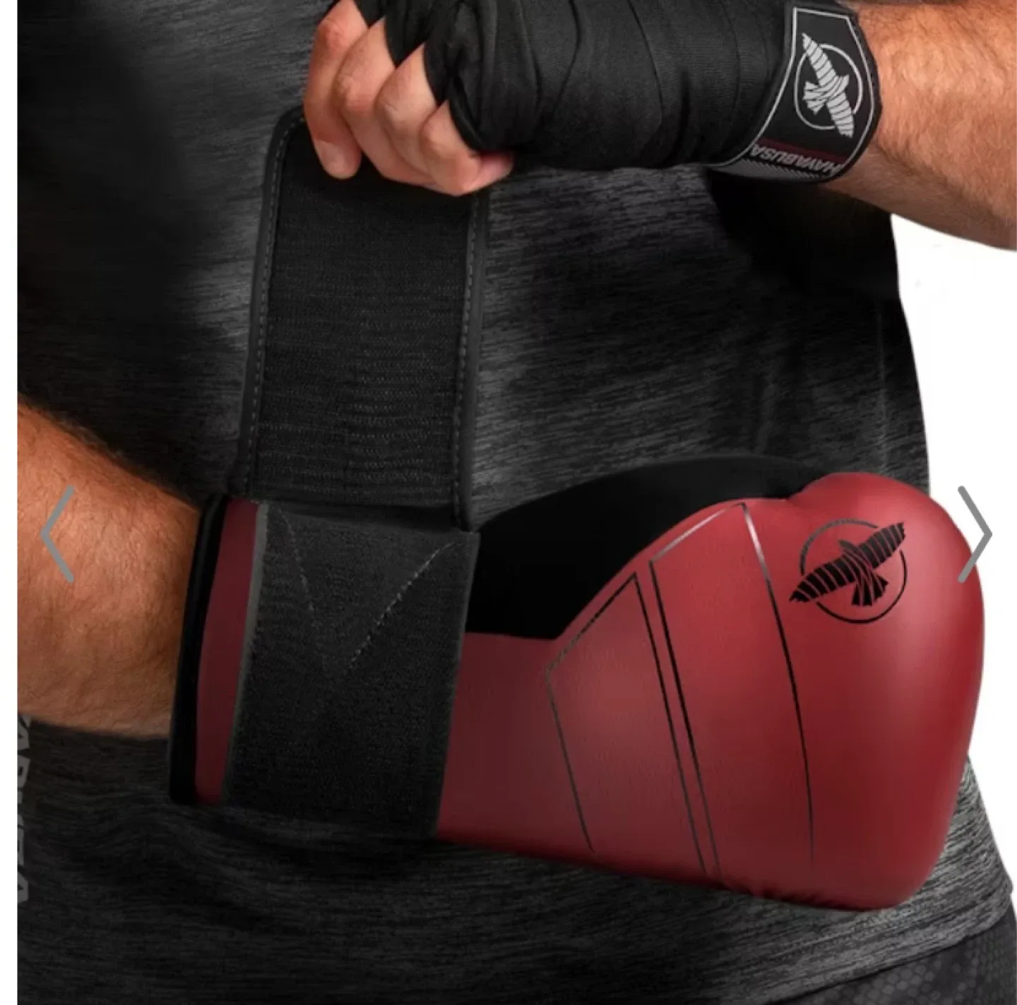 New Hayabusa S4 Leather Boxing Gloves 16oz image indicator(3)