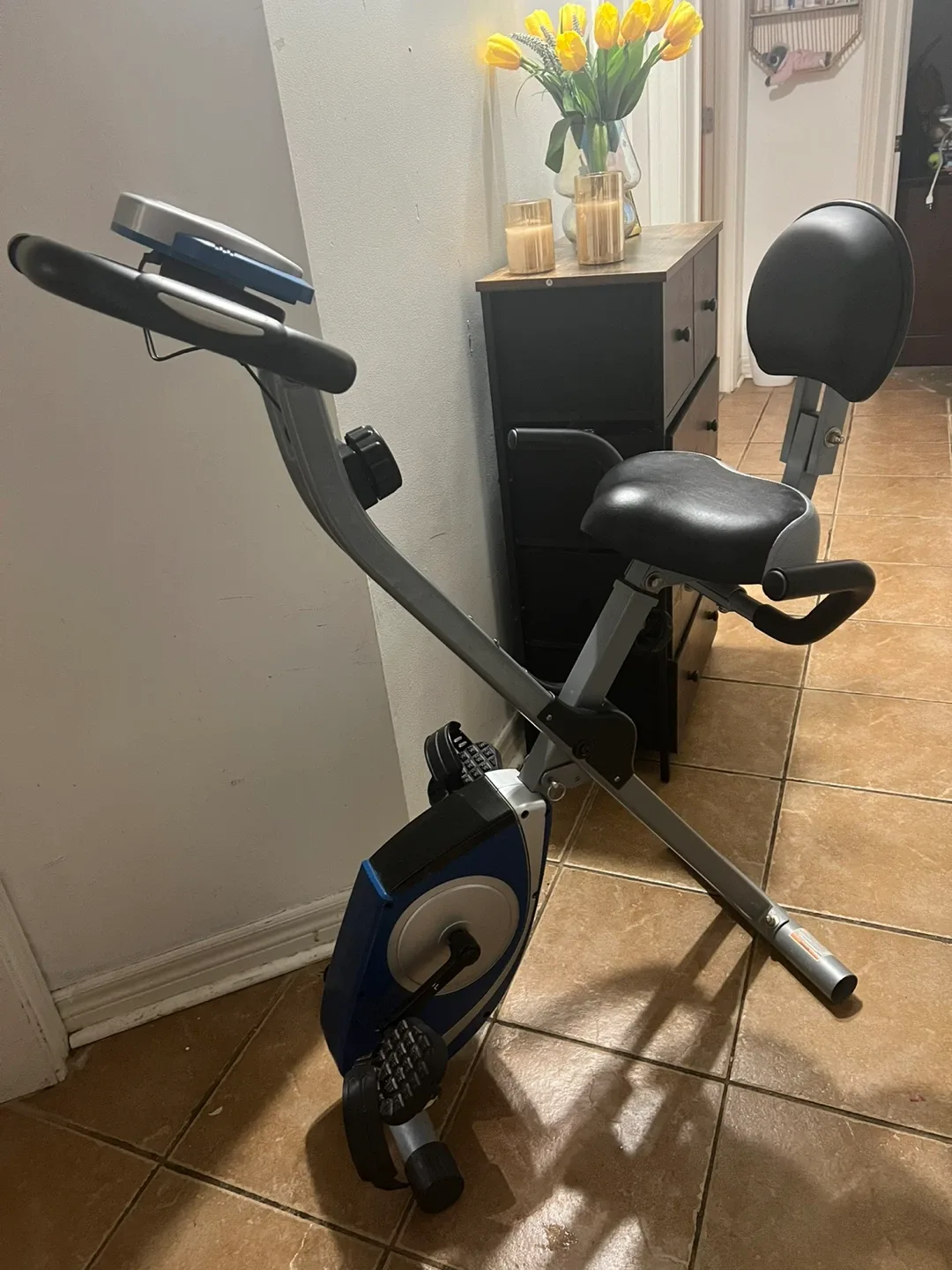 XTERRA FB350 Folding Exercise Bike (hardly used) image indicator(8)
