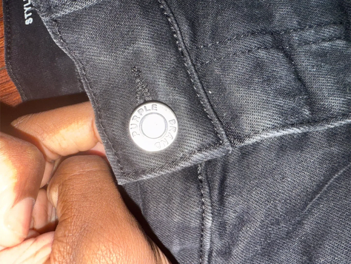 Purple Brand P002 Dropped Fit Mid Rise Slim Leg Jeans image indicator(4)