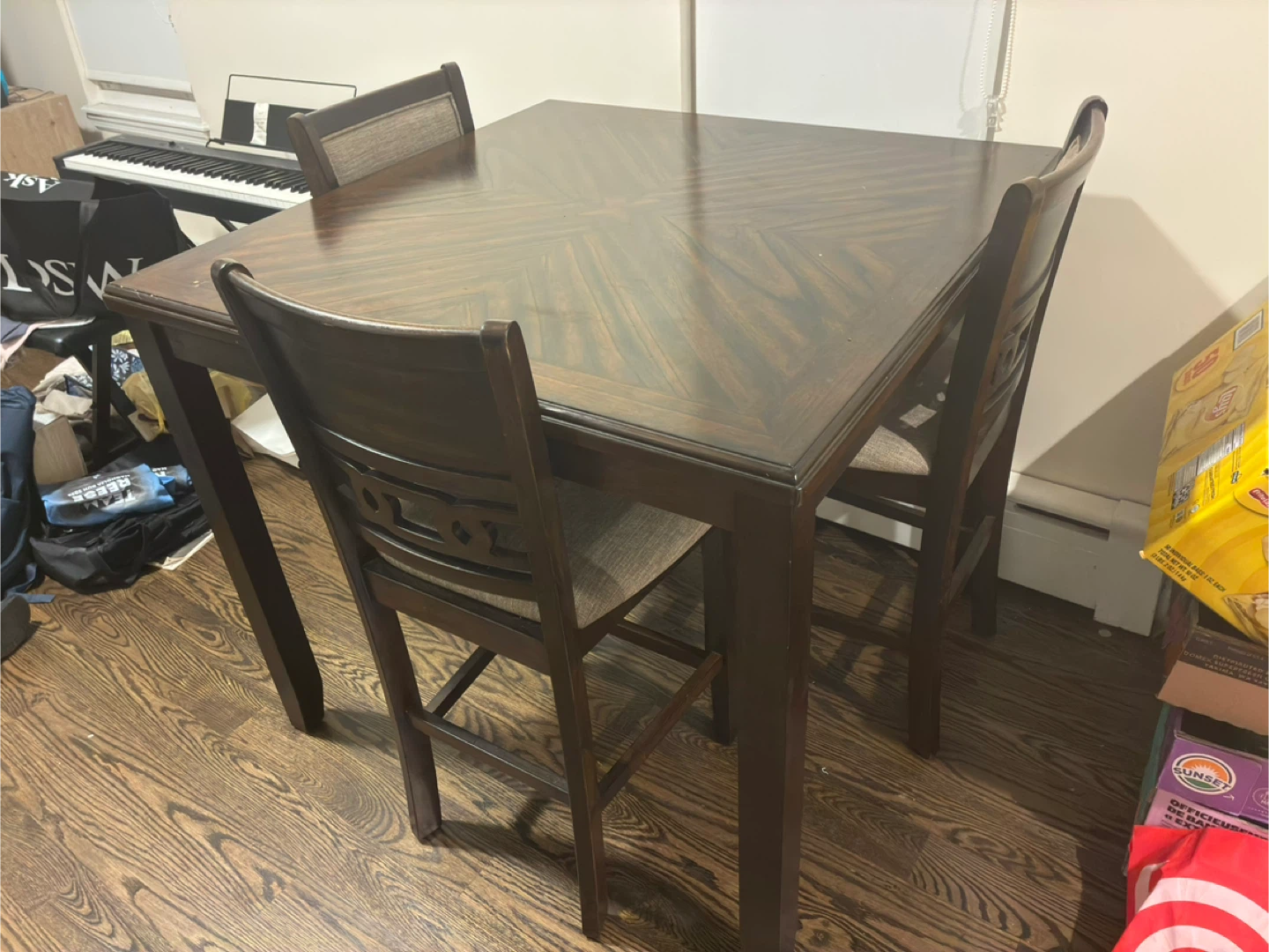 3-Person Counter Height Dining Set - photo 2