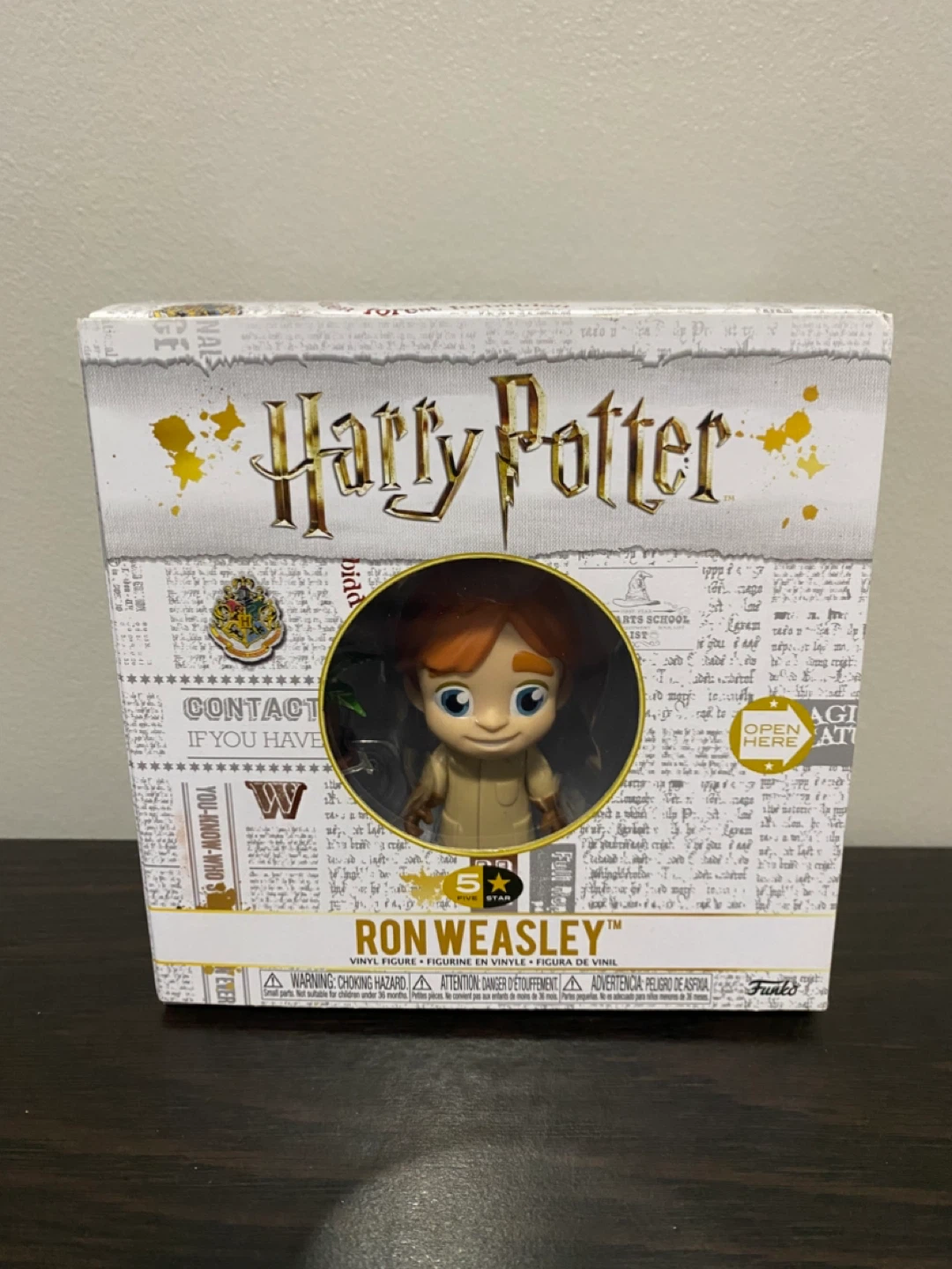 Harry Potter Ron Weasley 5 Star Vinyl Figure - NEW