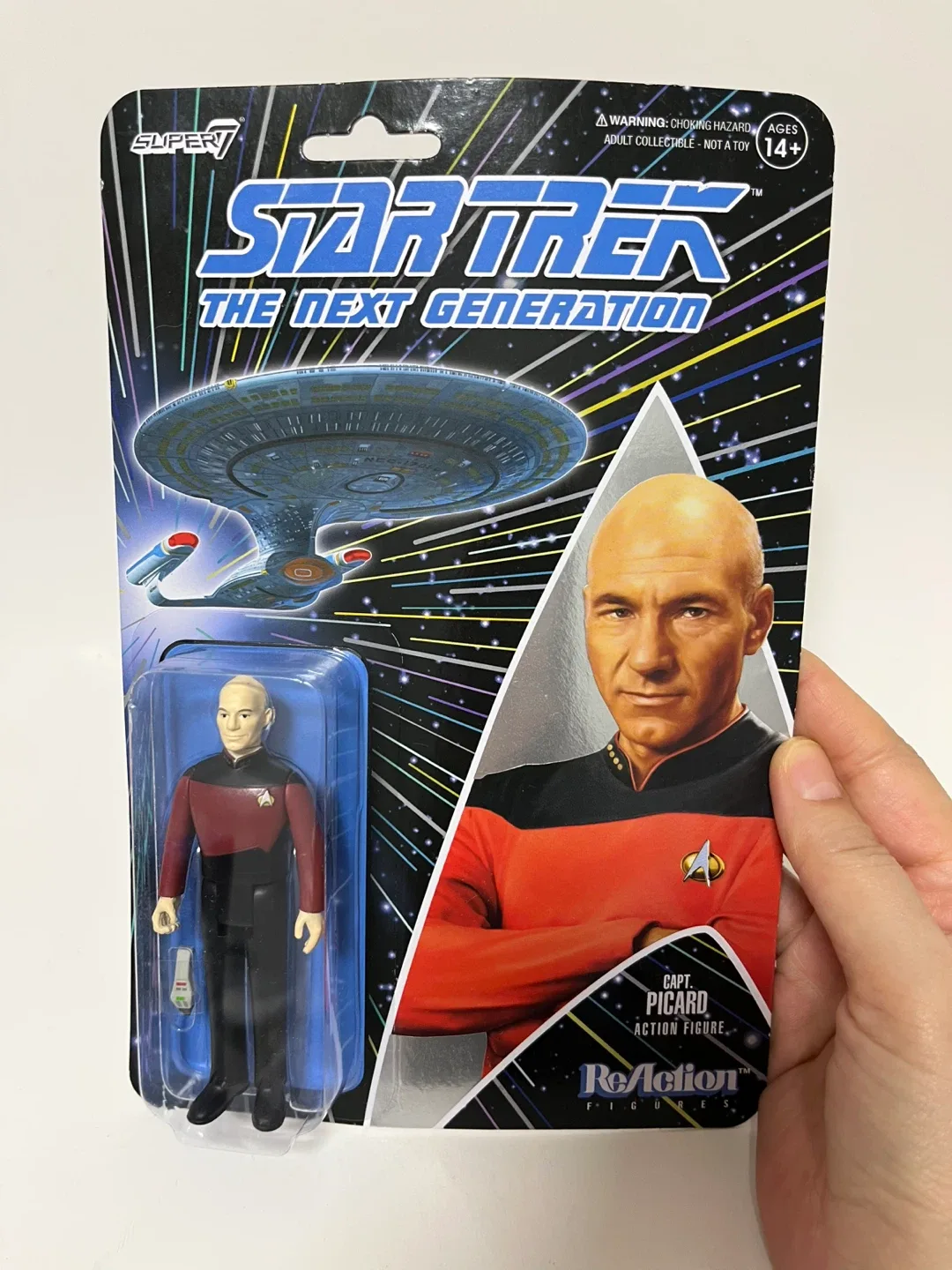 CAPTAIN PICARD - STAR TREK: THE NEXT GENERATION BY SUPER7 thumbnail