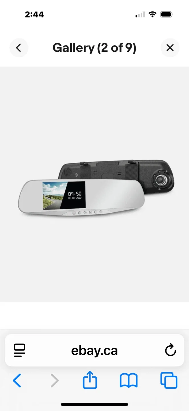 YADA 1080P Mirror Roadcam w/ 4.3" LCD Monitor image indicator(2)