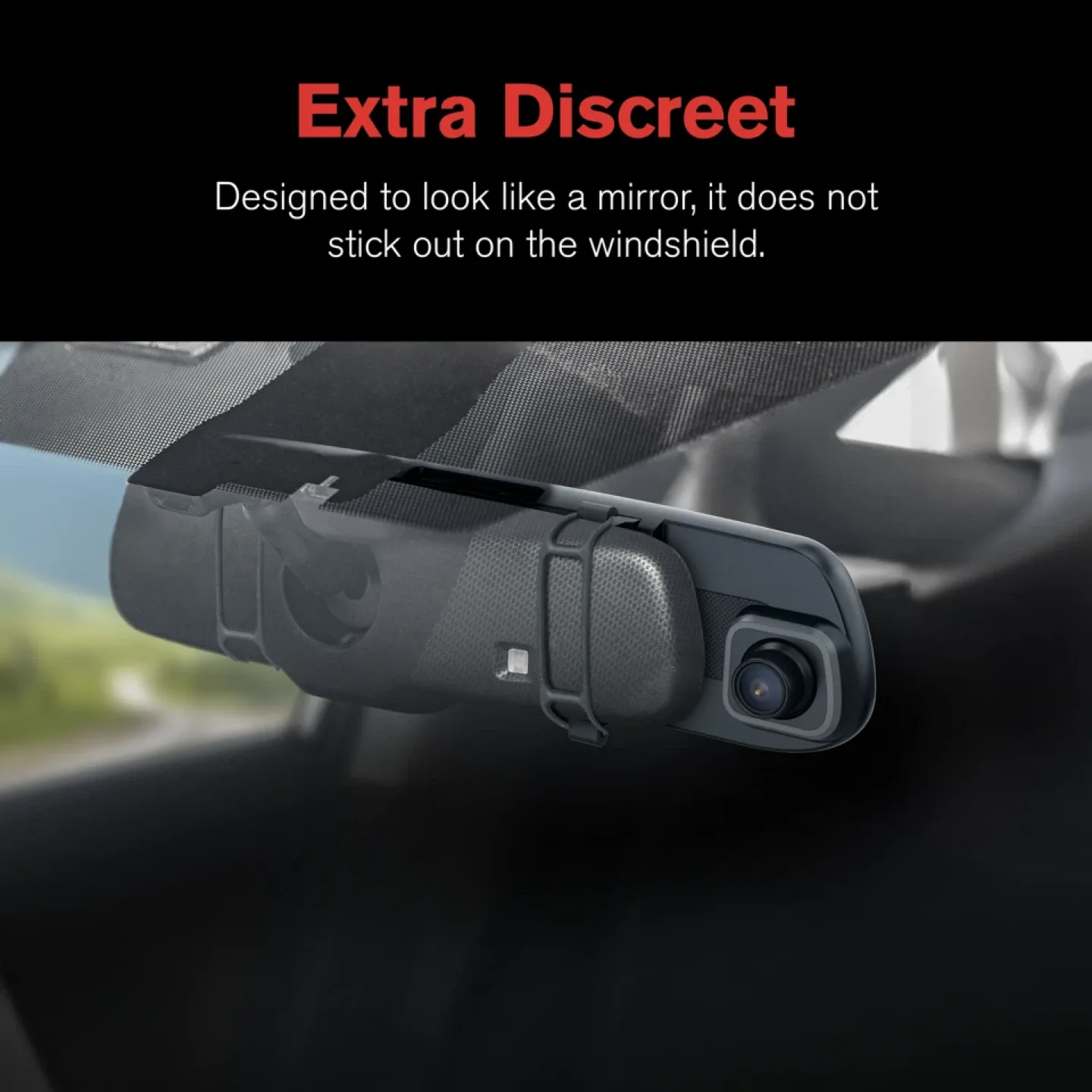 YADA 1080P Mirror Roadcam w/ 4.3" LCD Monitor image indicator(9)