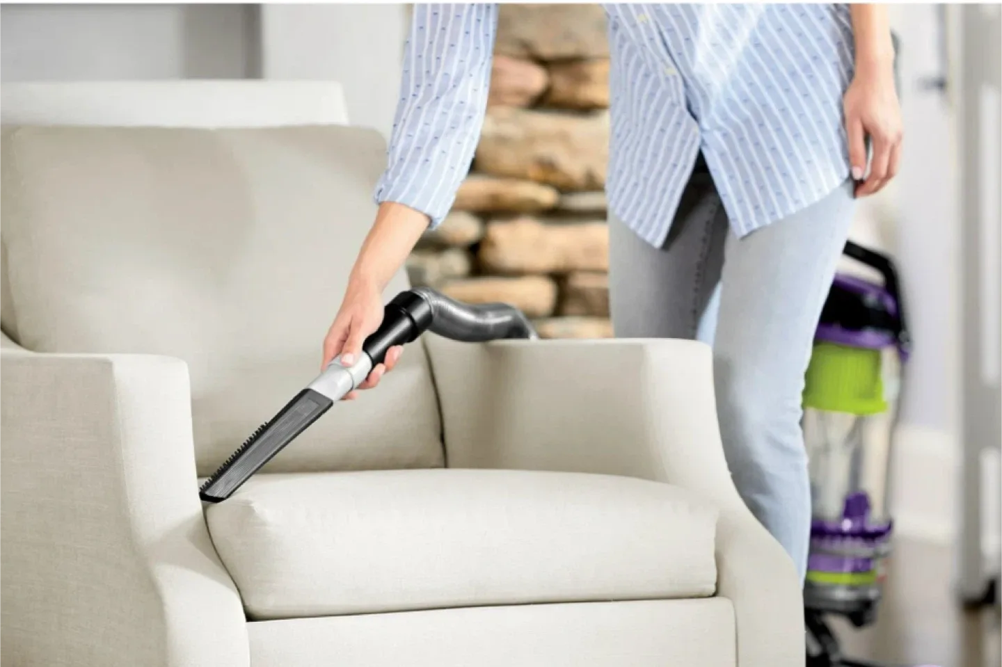 Bissell Powergroom Easy Vac Cyclonic Upright Vacuum image indicator(4)