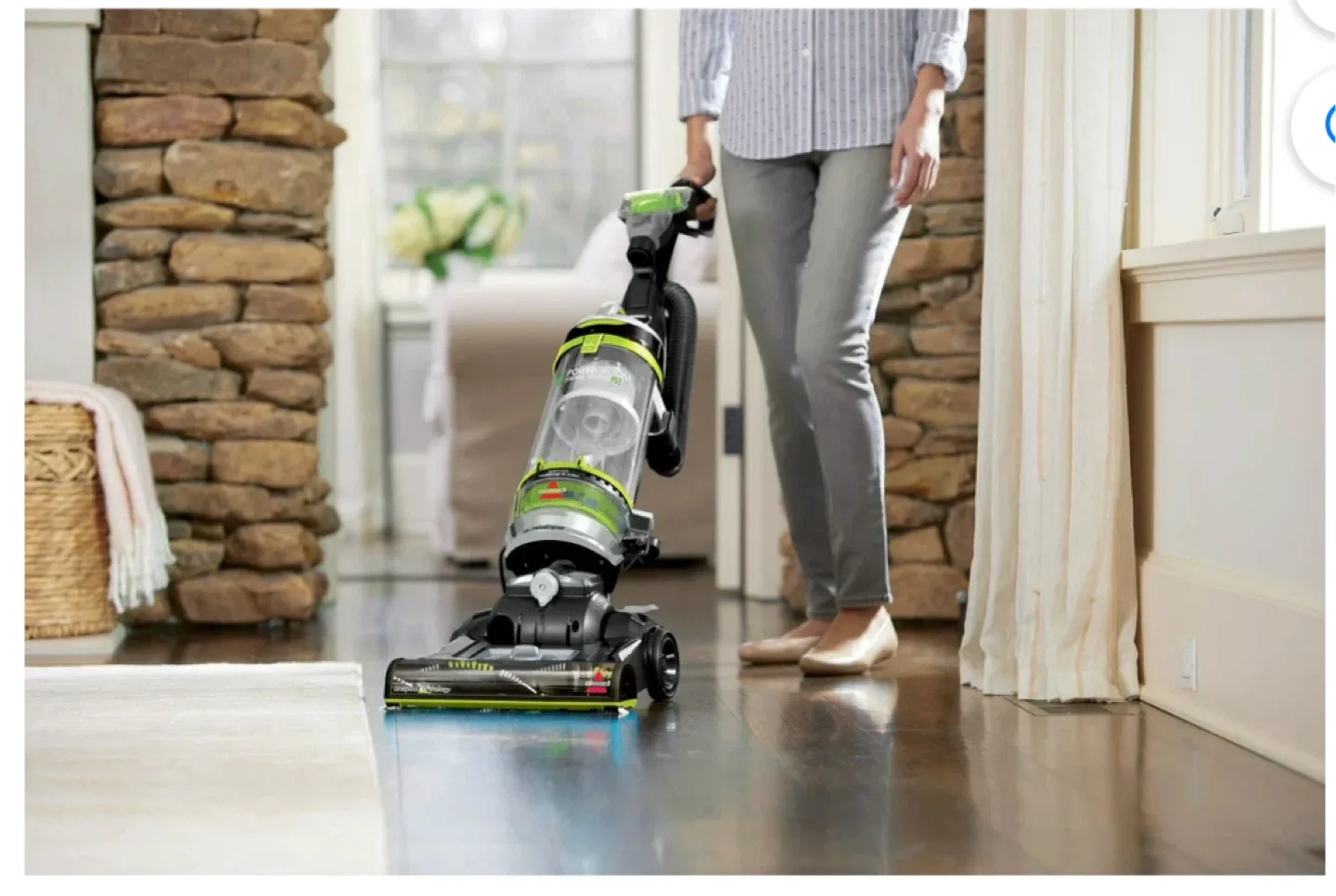 Bissell Powergroom Easy Vac Cyclonic Upright Vacuum image indicator(3)