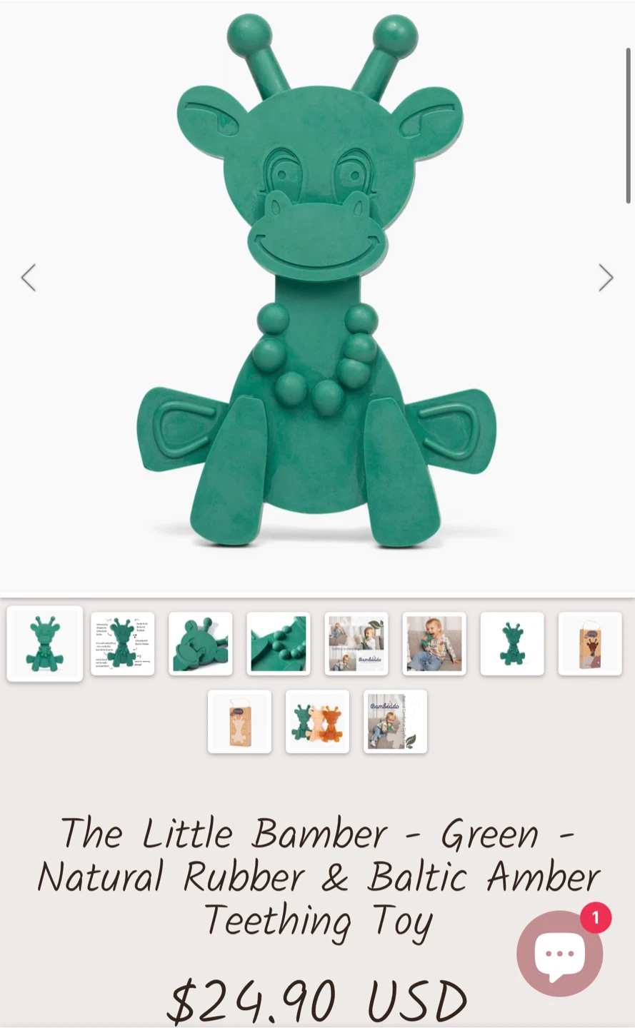 Little Bamber Teething Toy (Brand New)