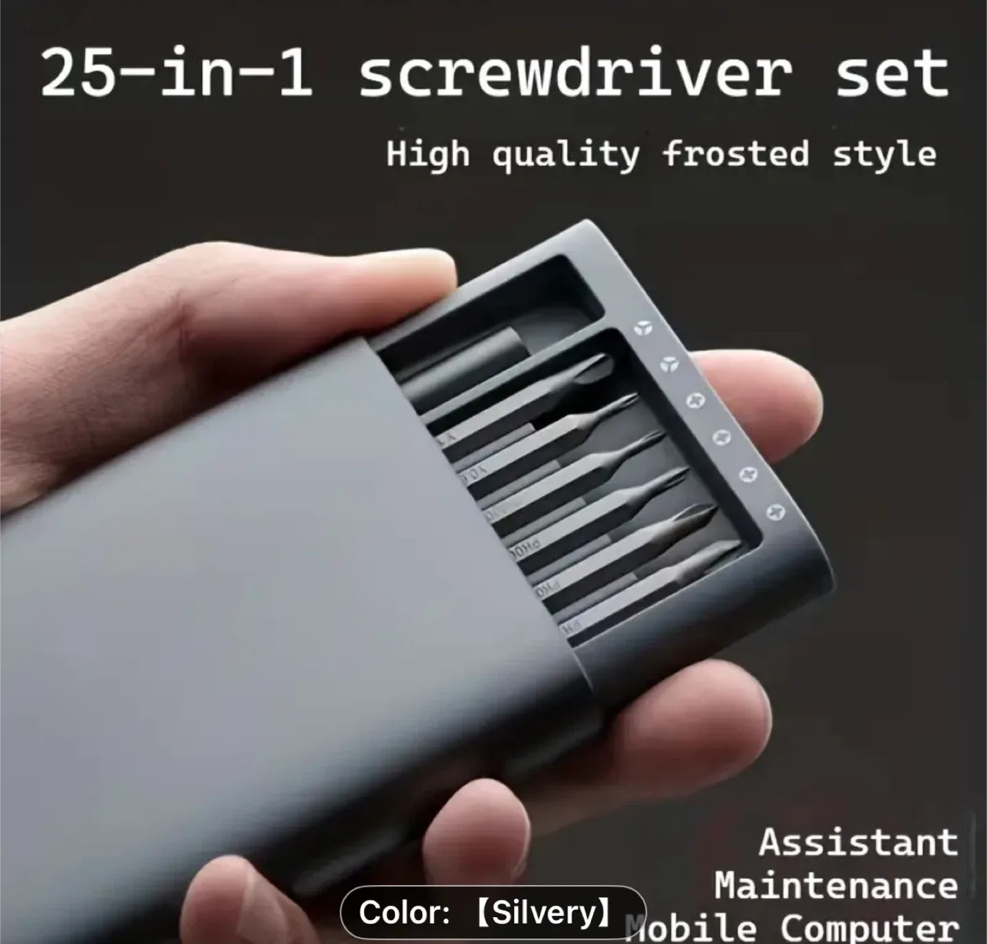 25 in 1 precision screwdriver set, new