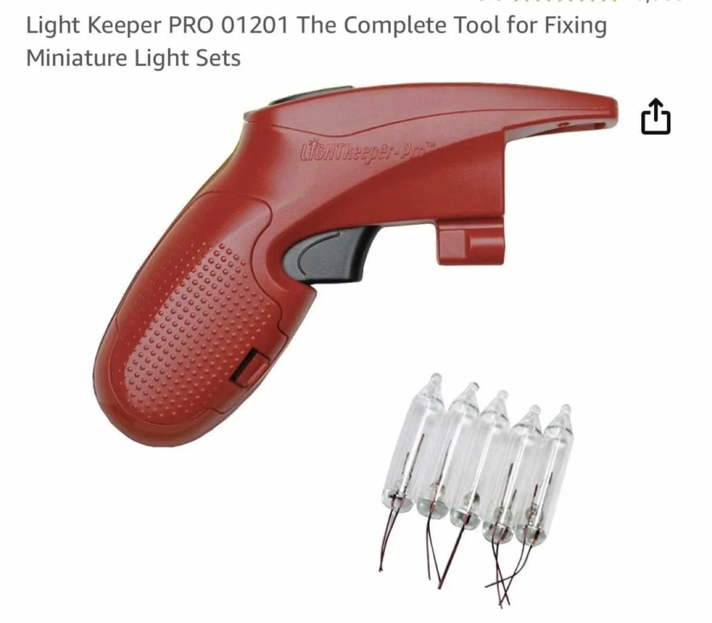 Light Keeper Pro Light Tester (Christmas Lights Repair Tool image indicator(2)