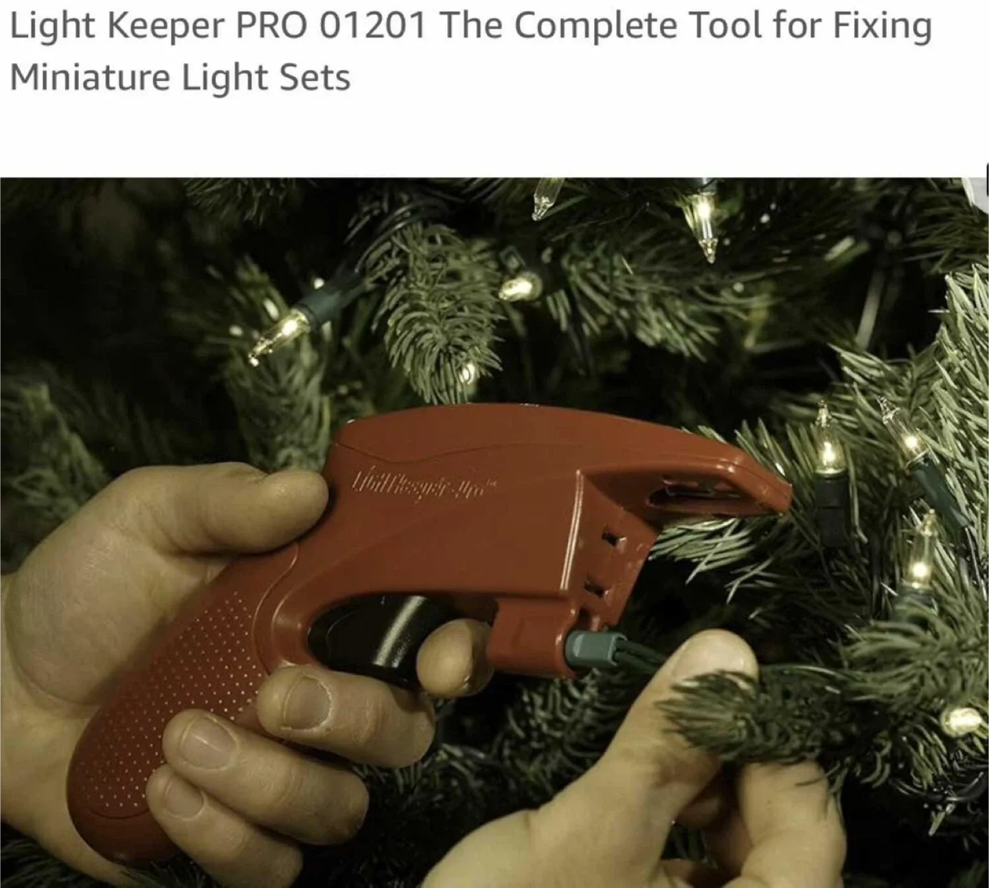 Light Keeper Pro Light Tester (Christmas Lights Repair Tool image indicator(4)