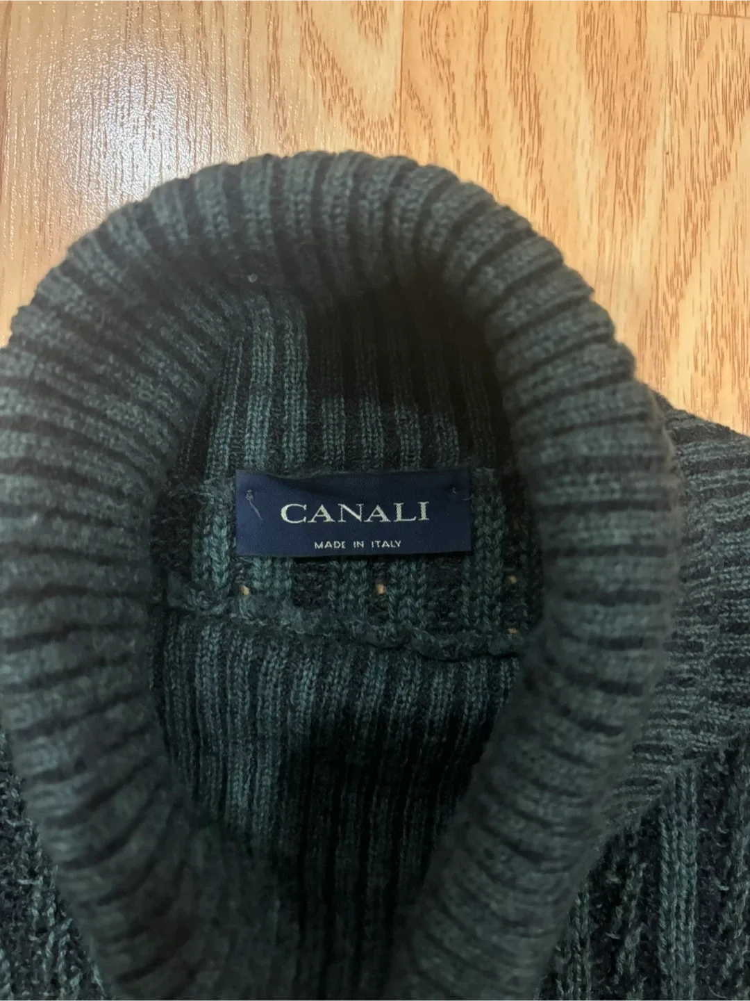 Canali Wool Blend Turtleneck Sweater image indicator(3)
