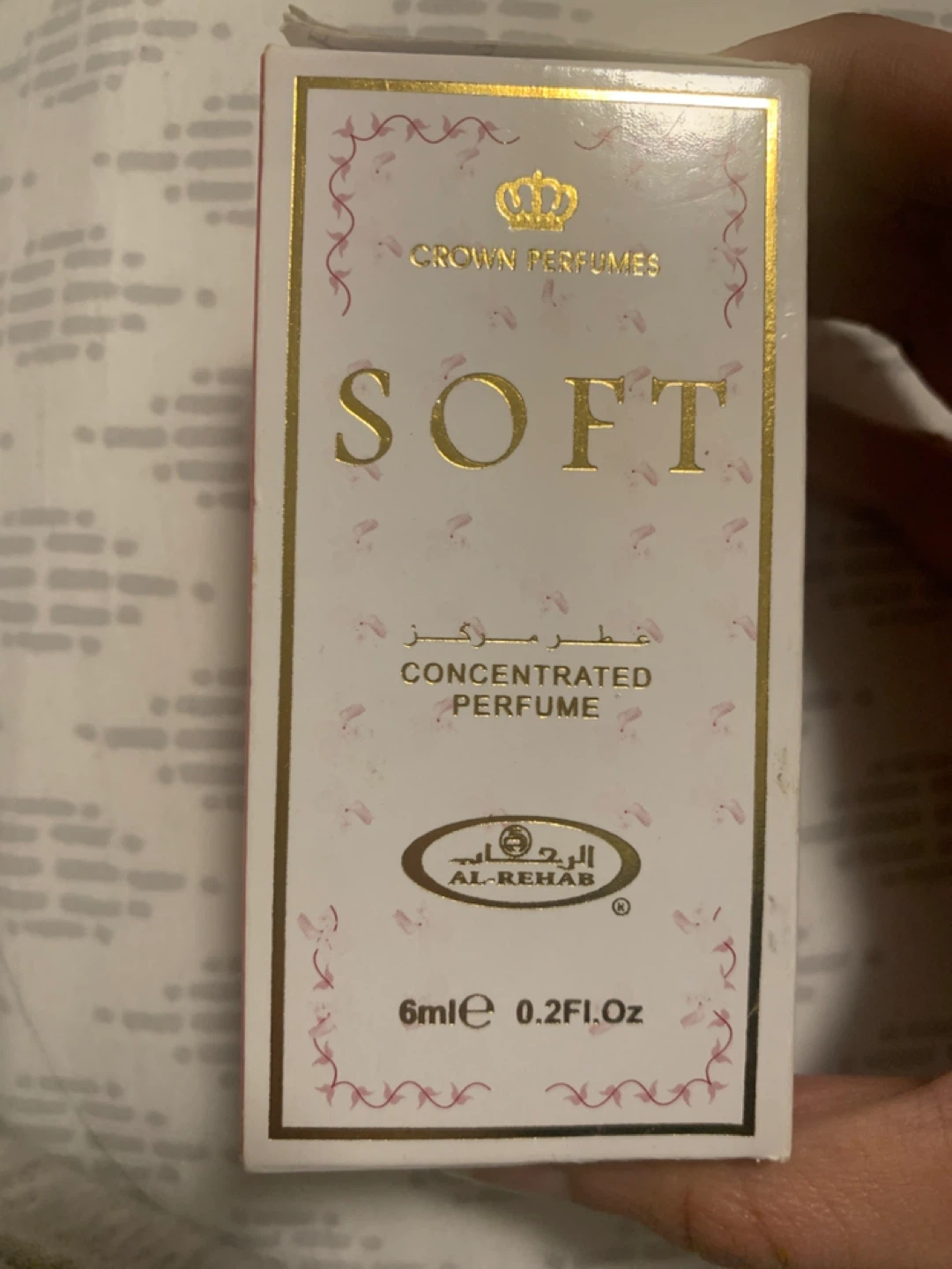 Crown Perfumes Soft Concentrated Perfume - 6ml